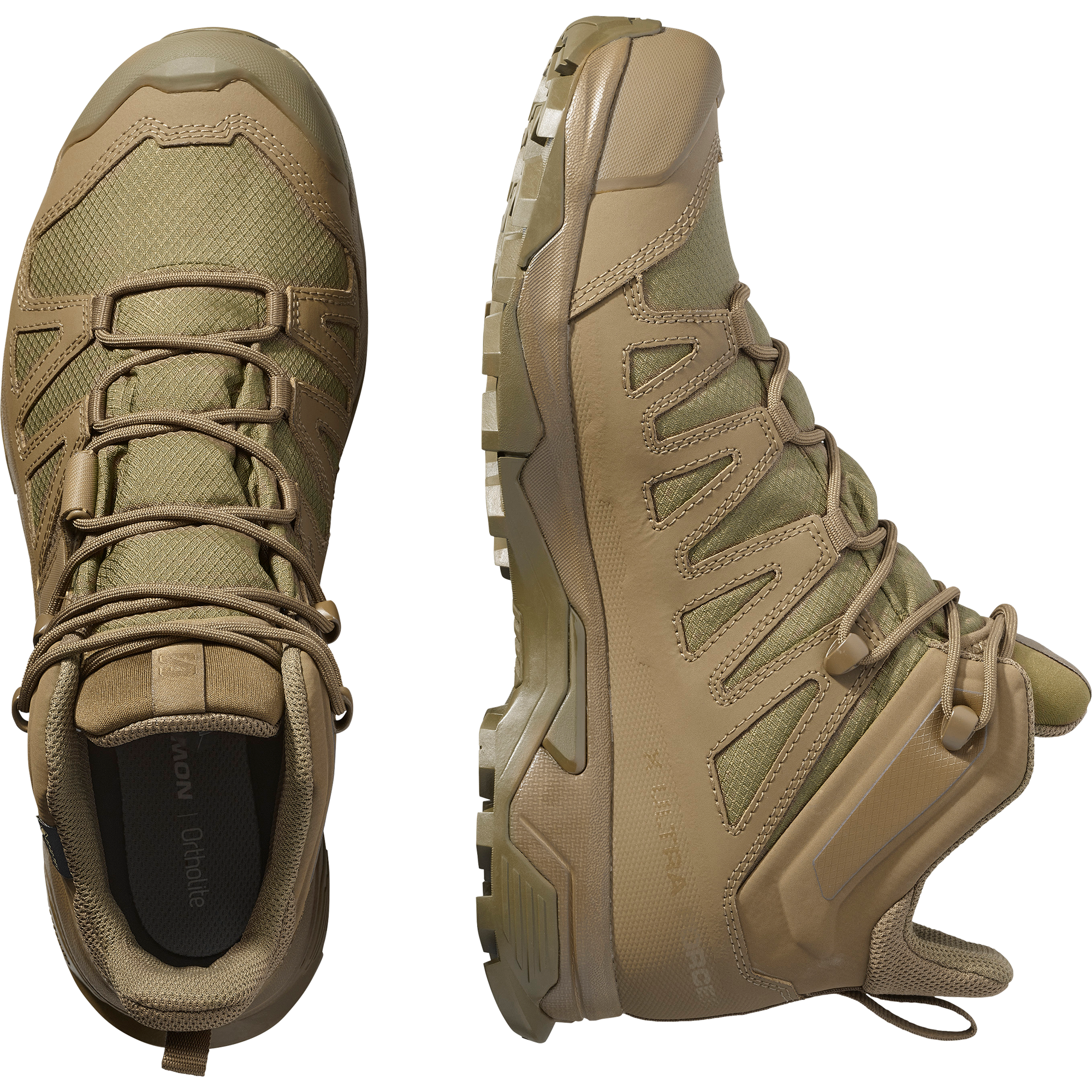 Salomon X Ultra Forces Mid Gore-Tex Forces Shoes Coyote Brown