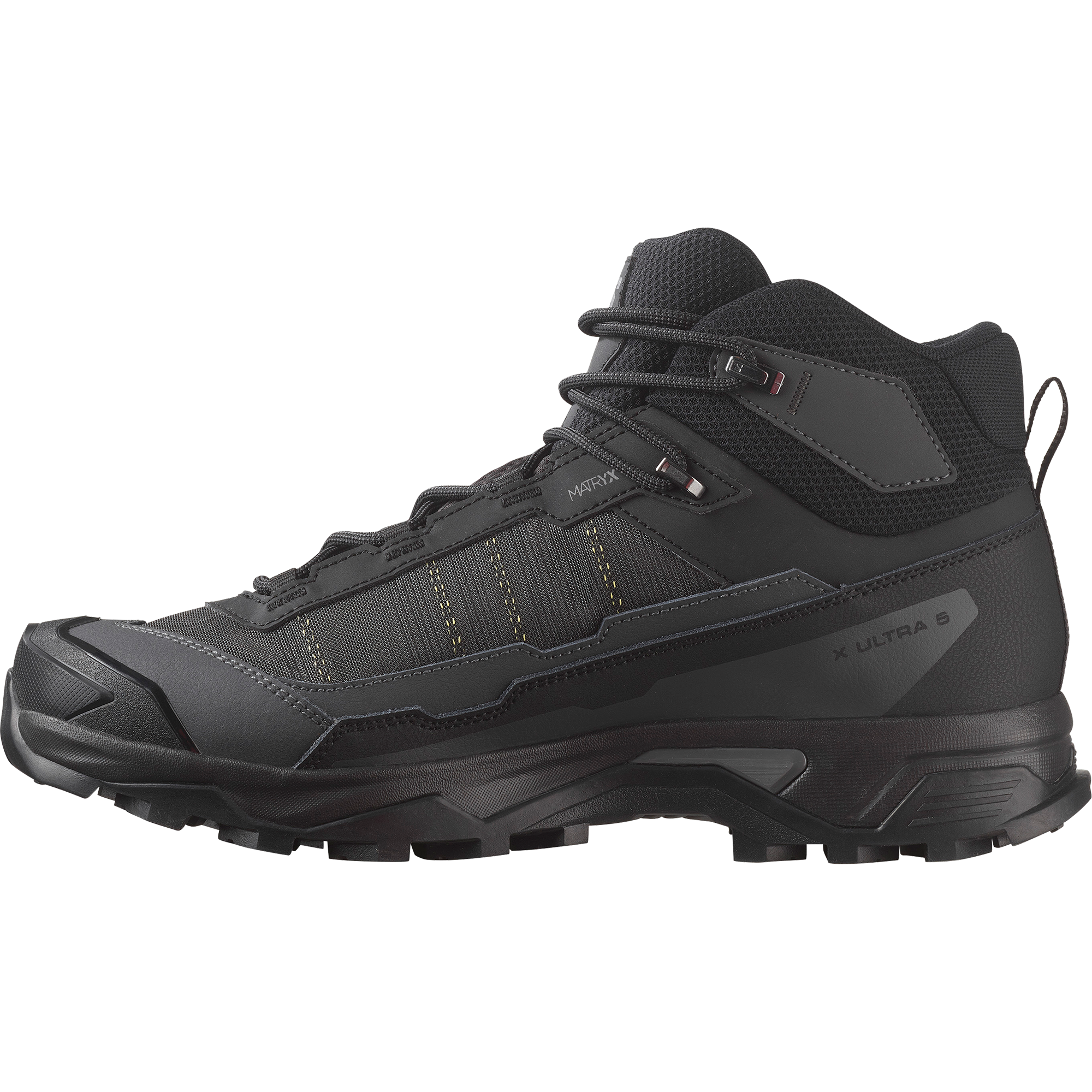 Salomon X Ultra 5 Mid Gore-Tex Hiking & Backpacking Shoes Black