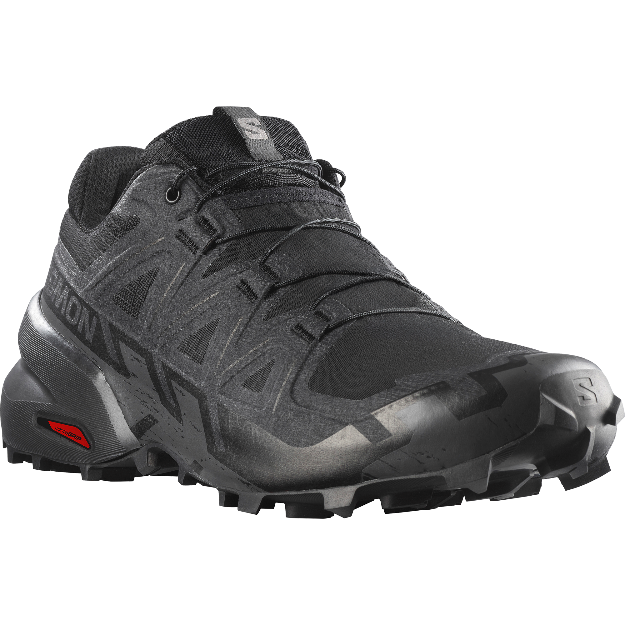 Salomon Speedcross 6 Wide Trail Running Shoes Black