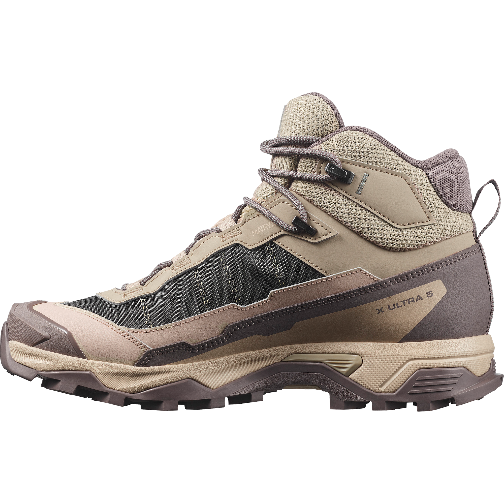 Salomon X Ultra 5 Mid Gore-Tex Hiking & Backpacking Shoes Womens Iron
