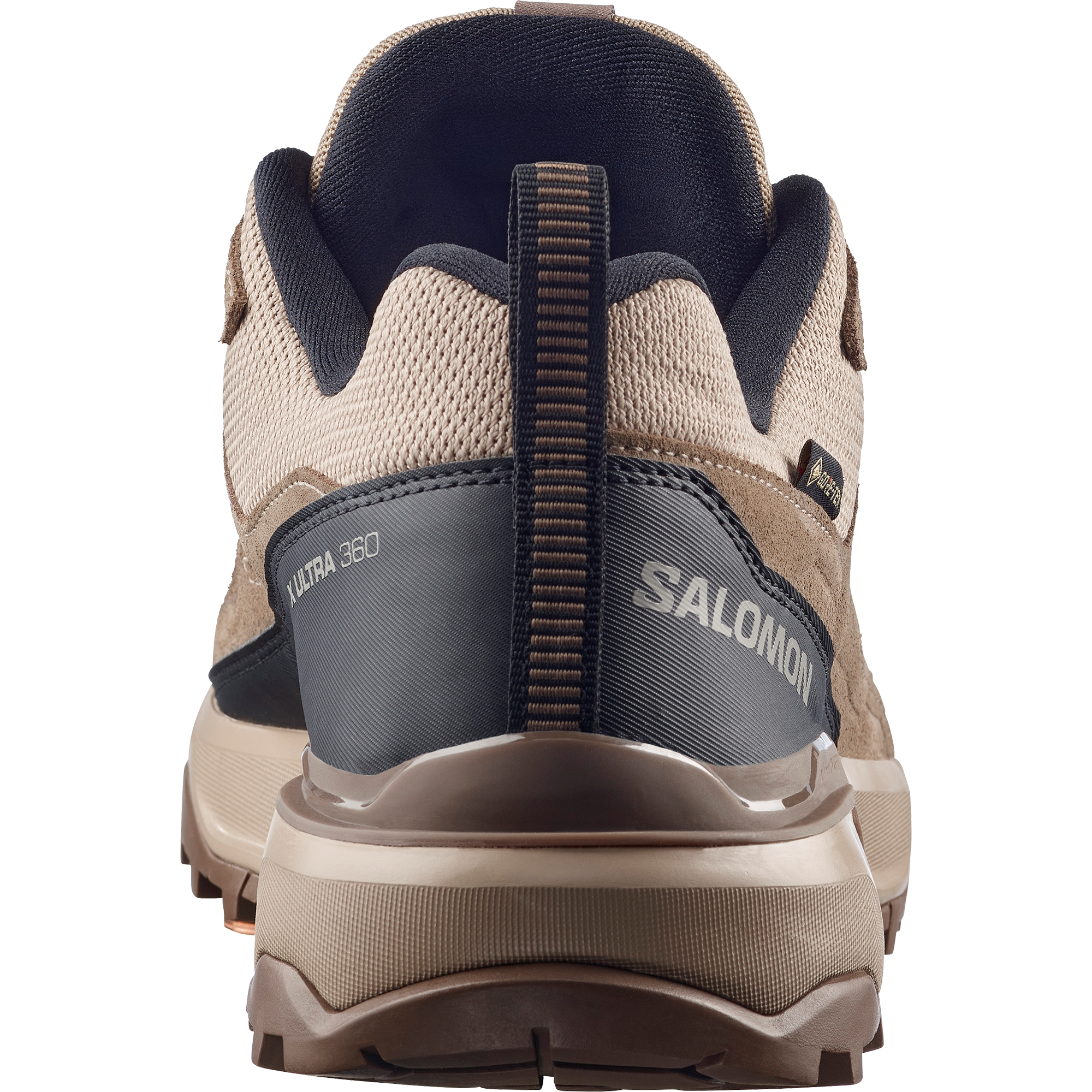 Salomon X Ultra 360 Leather Gore-Tex Hiking & Backpacking Shoes Desert Tan