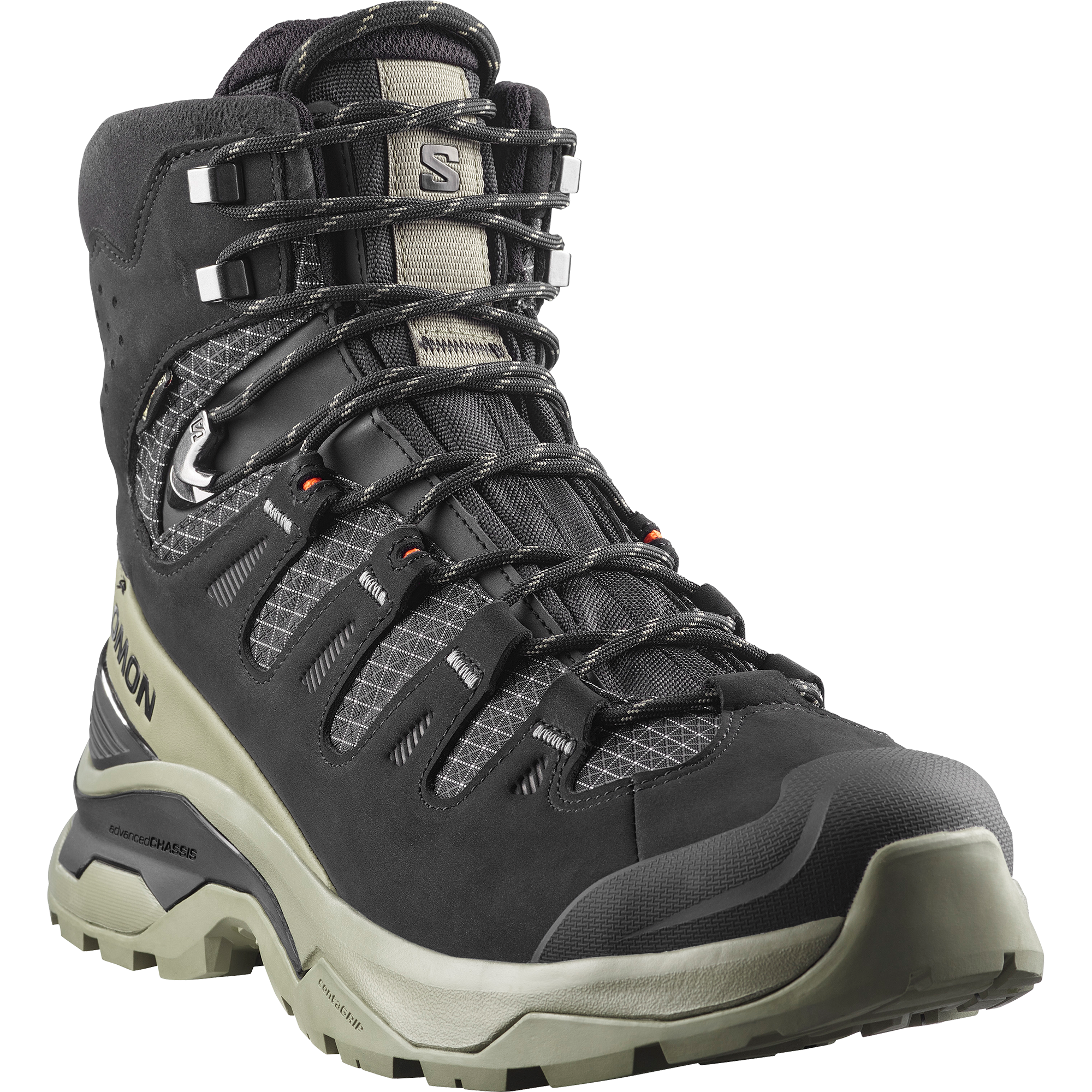 Salomon Quest 5 Gore Tex Hiking & Backpacking Shoes Black