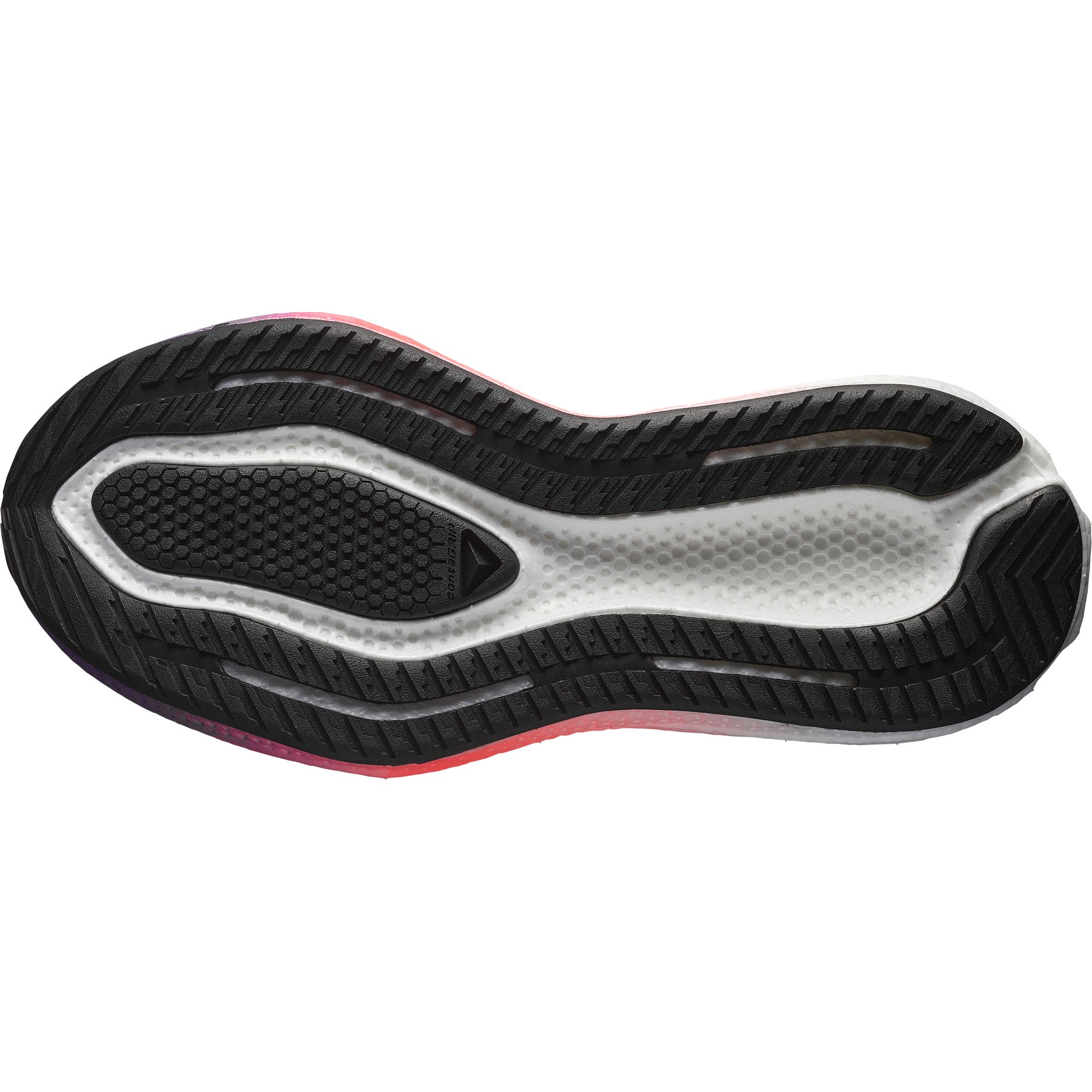 Salomon Aero Glide 3 Road Running Shoes Womens Neon Flame