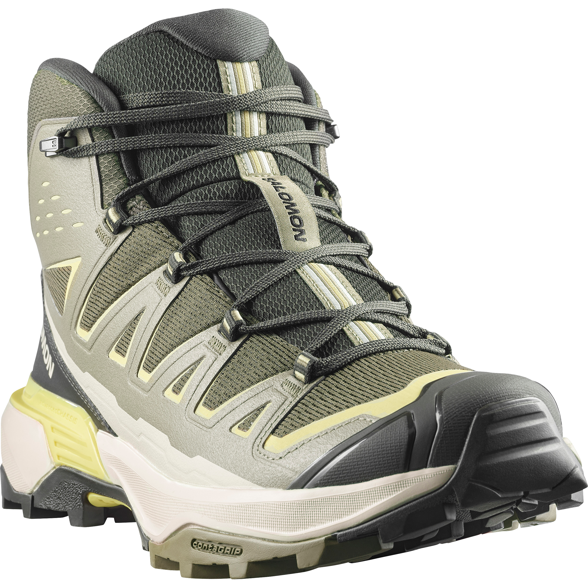 Salomon X Ultra 360 Edge Mid Gore-Tex Hiking & Backpacking Shoes Olive Night