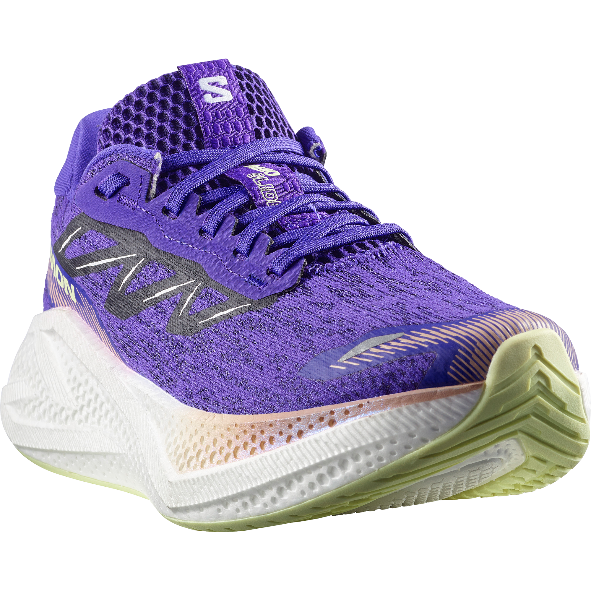 Salomon Aero Glide 4 Road Running Womens Deep Blue