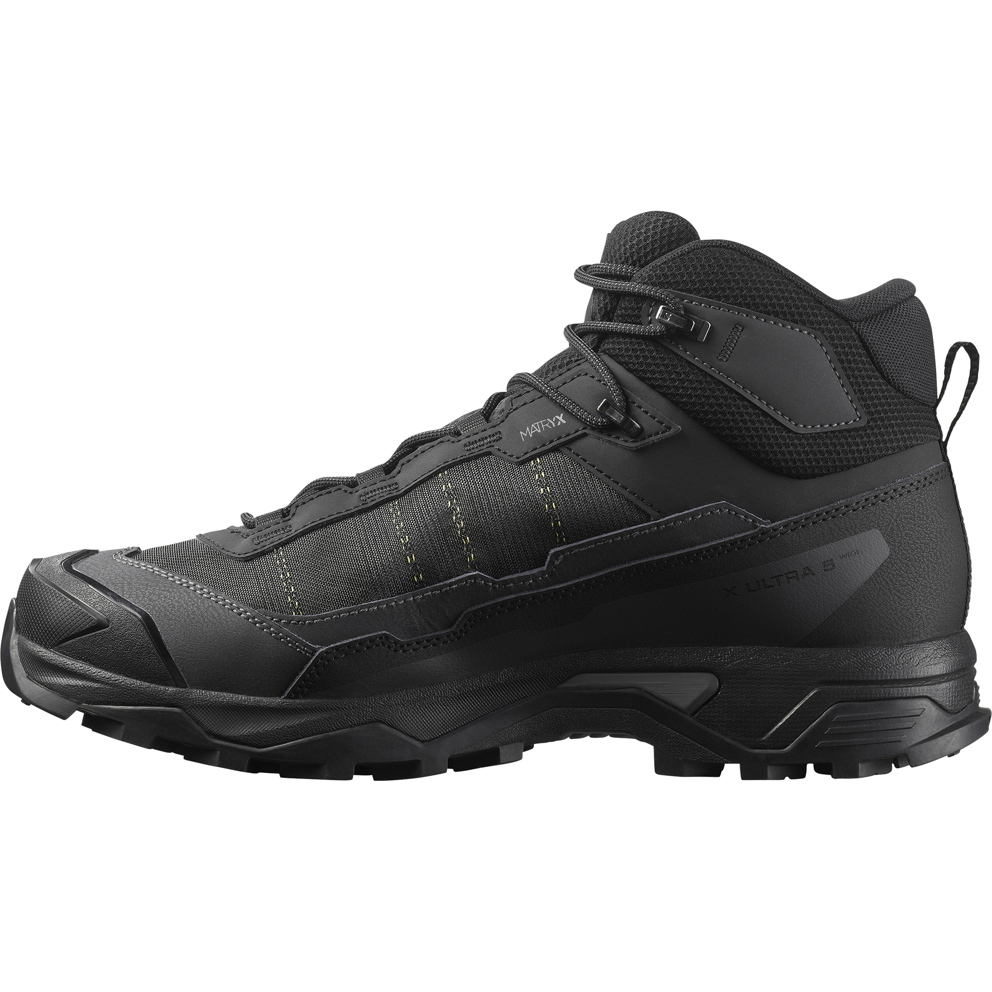 Salomon X Ultra 5 Mid Wide Gore-Tex Hiking & Backpacking Shoes Black