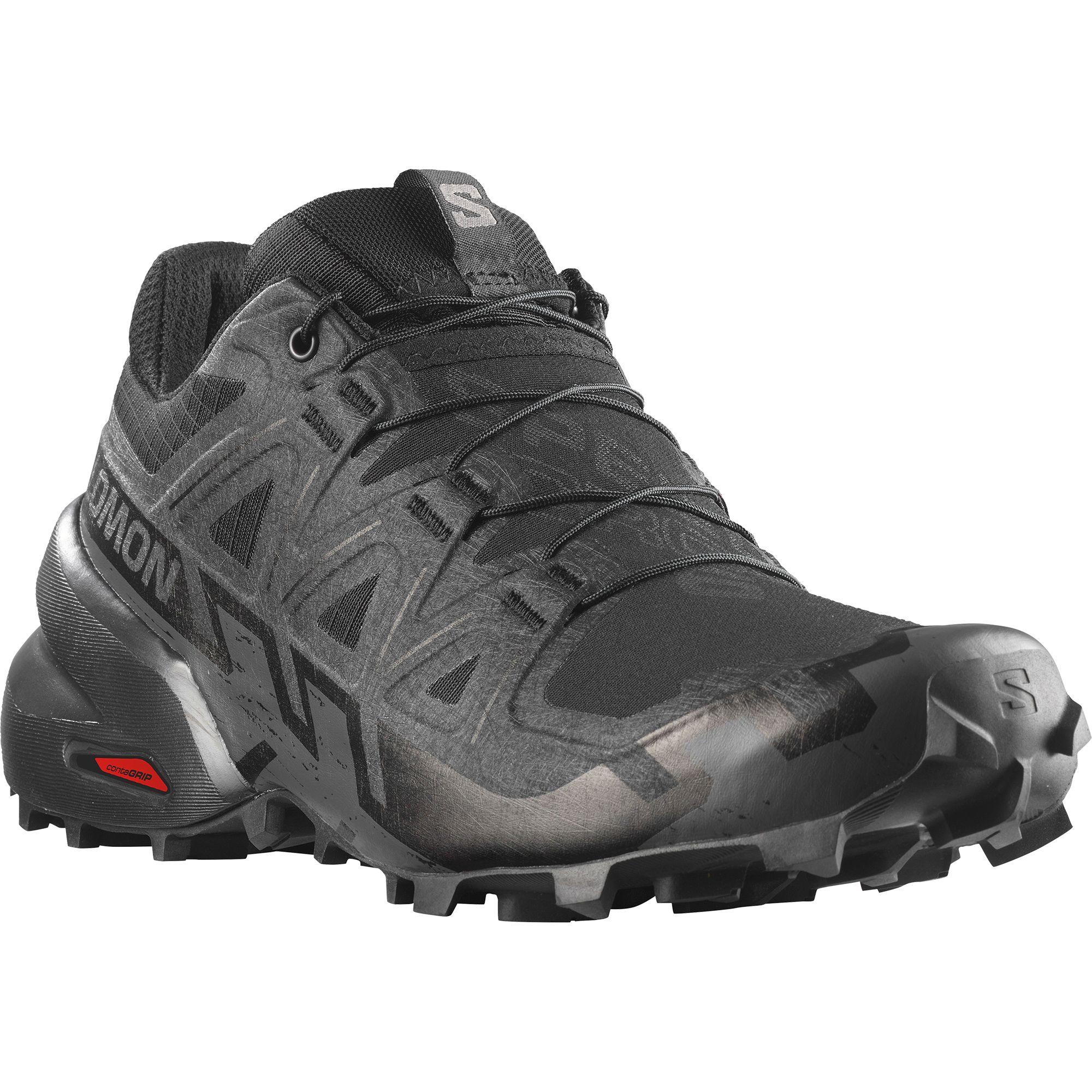 Salomon Speedcross 6 Trail Running Shoes Womens Black