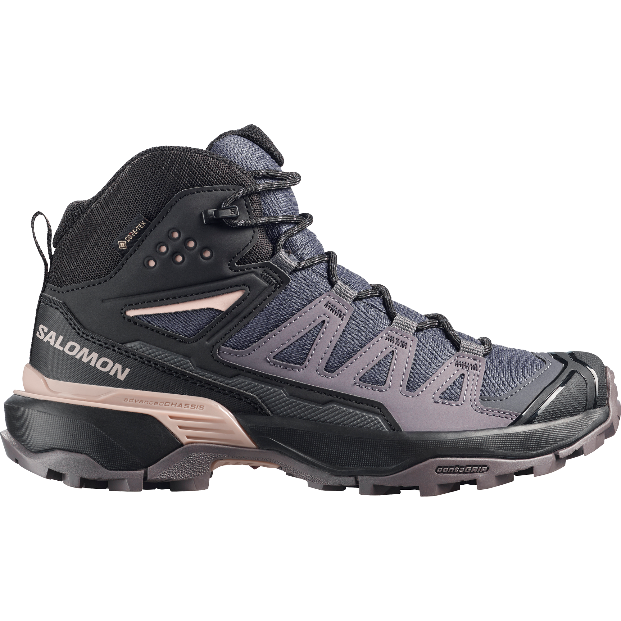 Salomon X Ultra 360 Mid Gore-Tex Hiking & Backpacking Shoes Womens Nine Iron