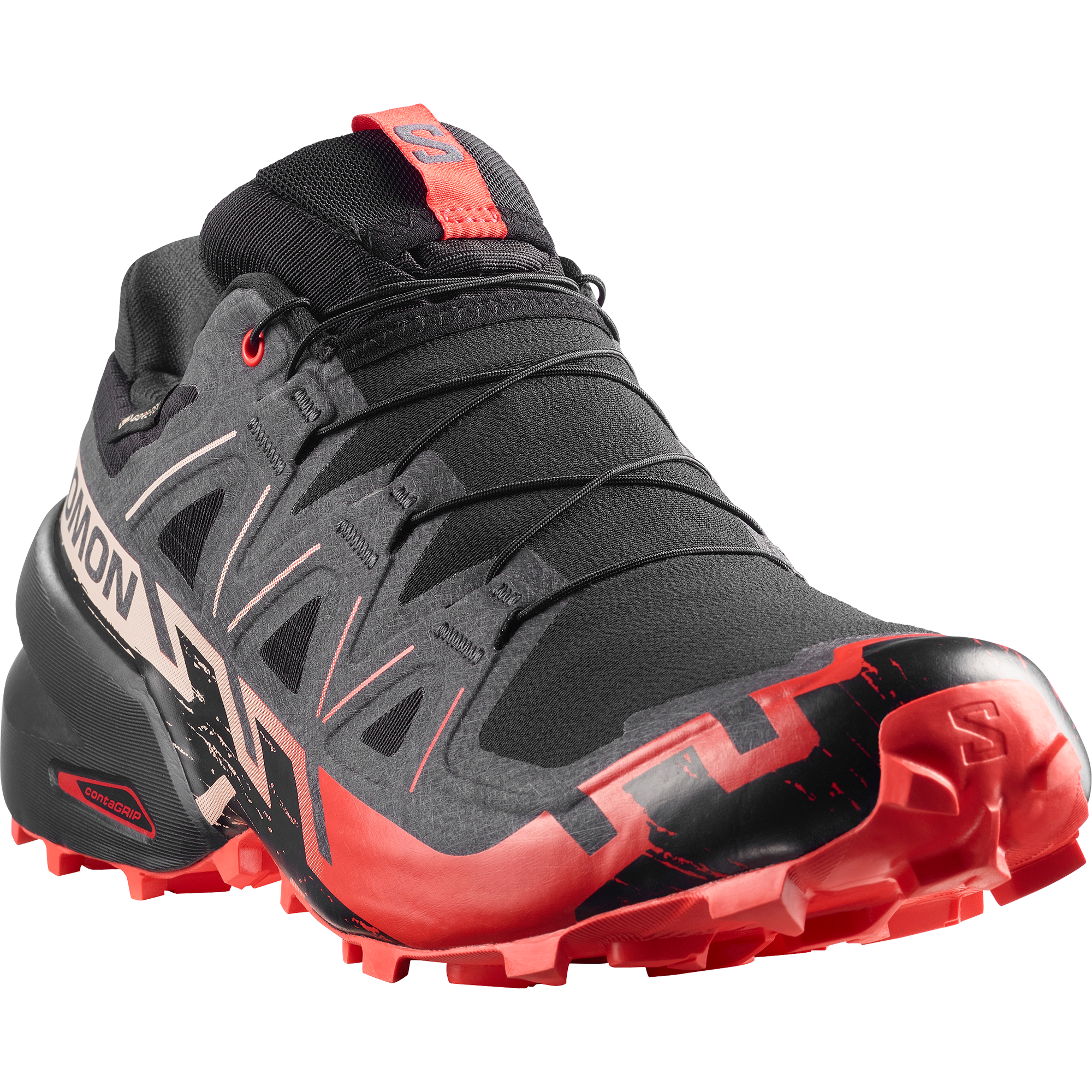 Salomon Speedcross 6 Gore-Tex Trail Running Shoes Black