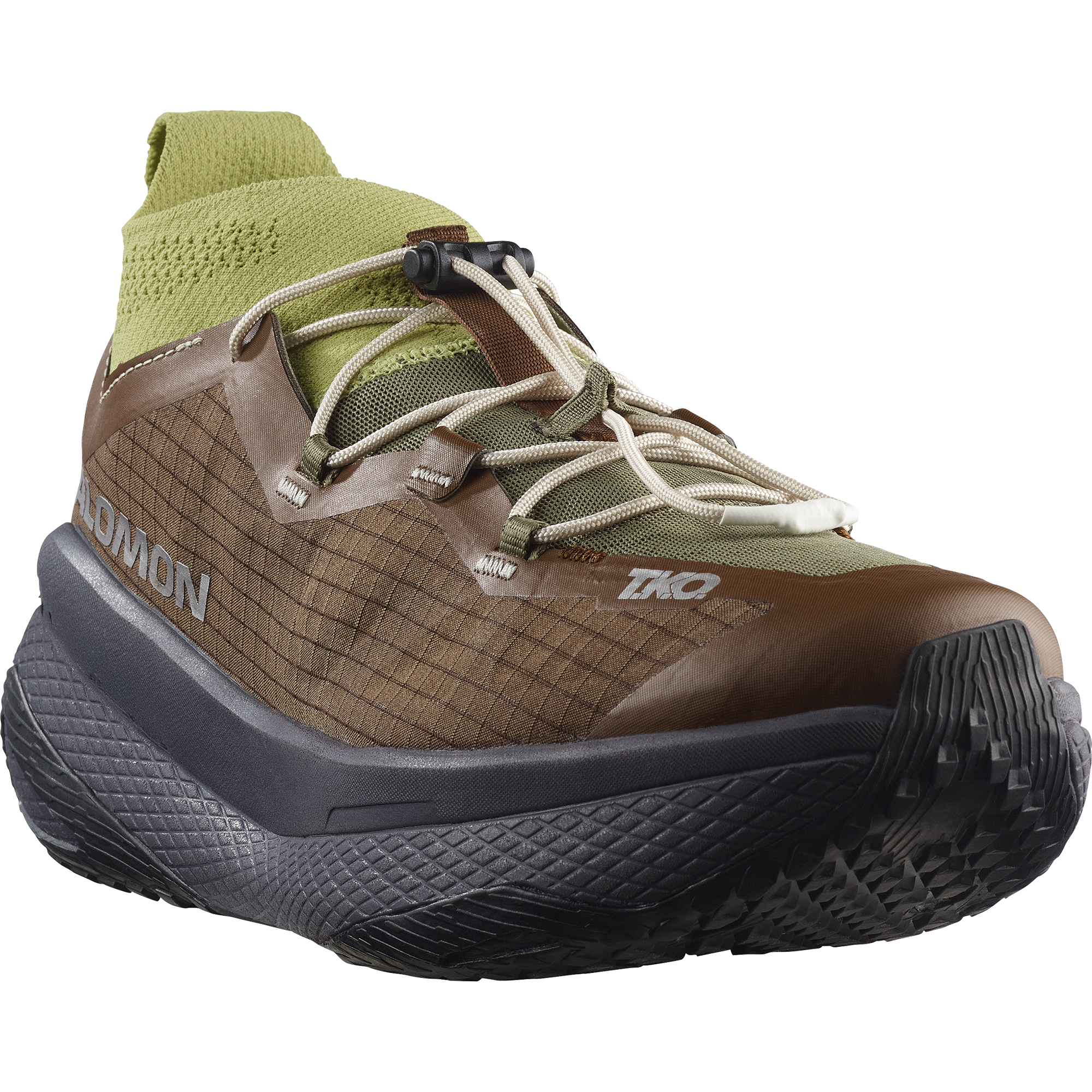 Salomon Grvl Concept Pas Normal Studios Gravel Running Shoes Dark Earth