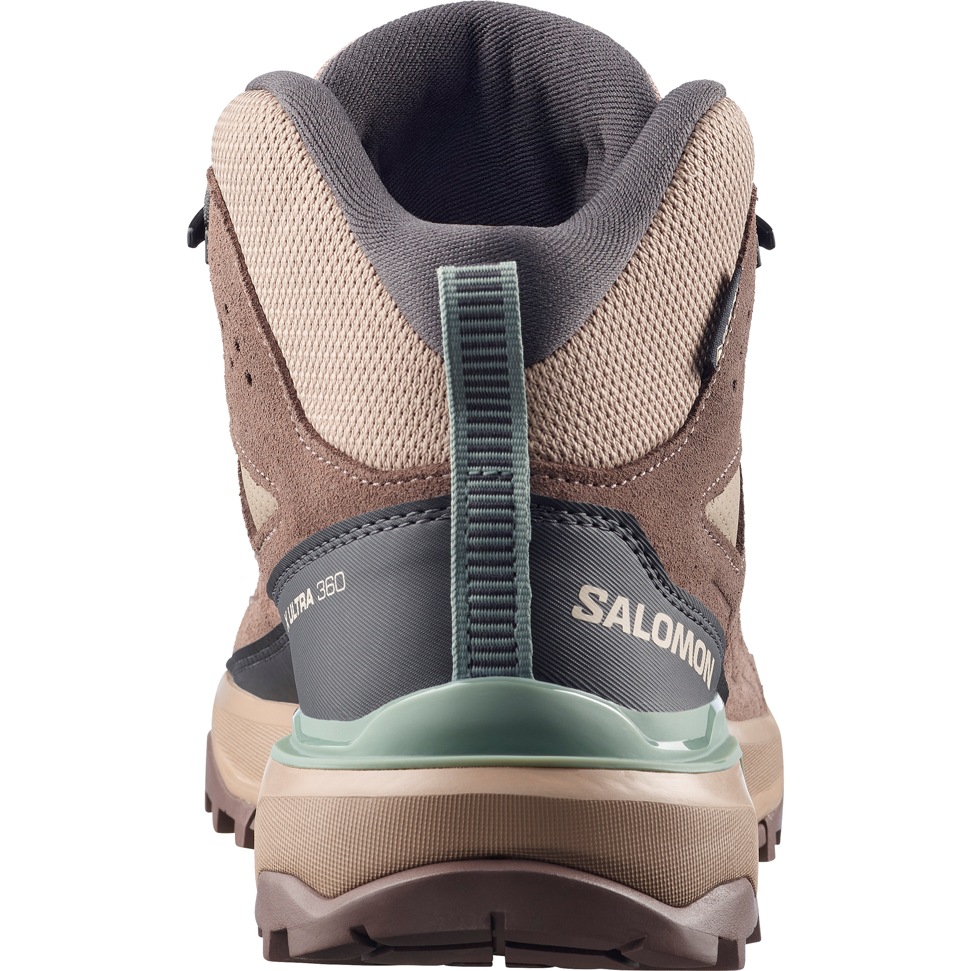 Salomon X Ultra 360 Leather Mid Gore-Tex Hiking & Backpacking Shoes Womens Desert Tan