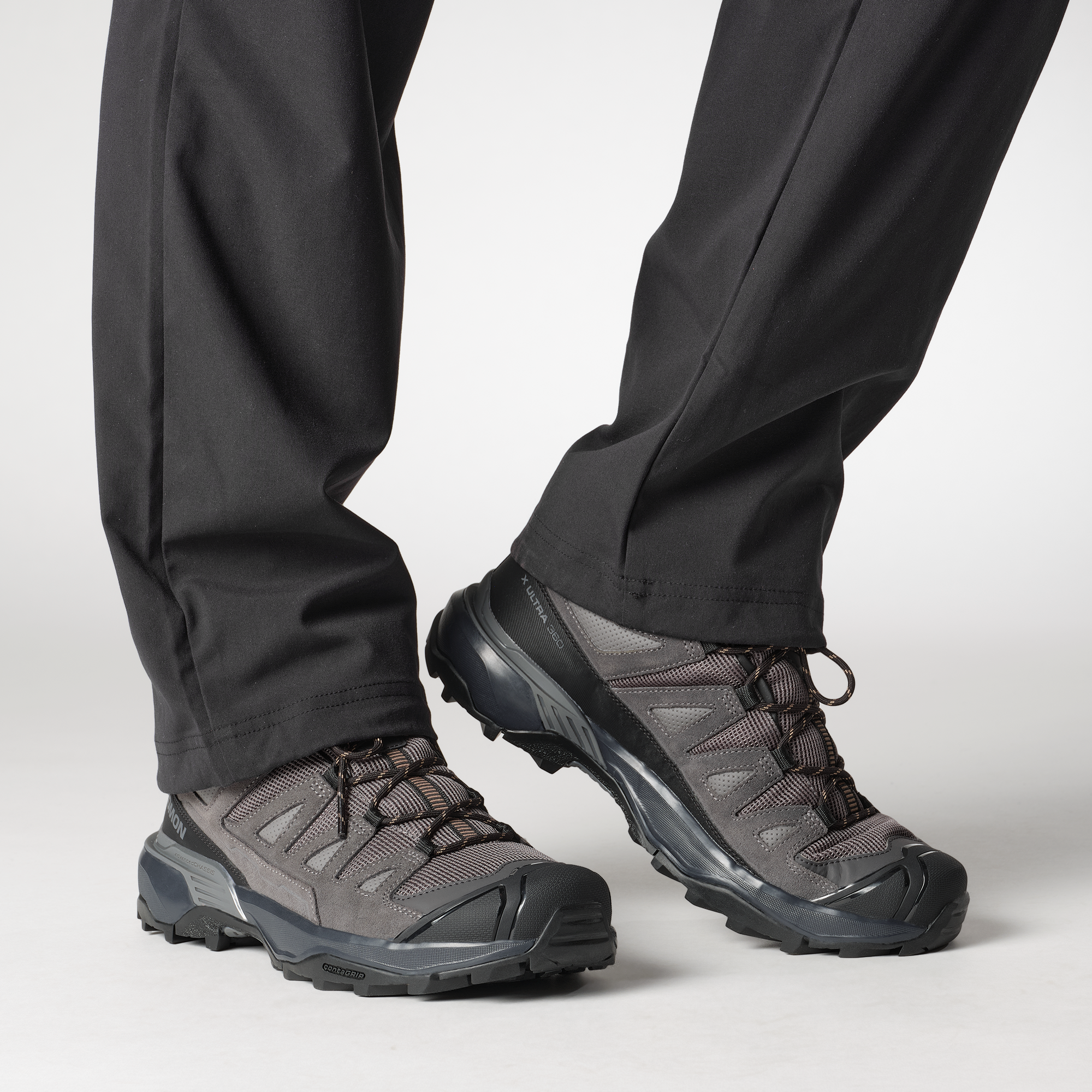 Salomon X Ultra 360 Leather Mid Gore-Tex Hiking Castlerock