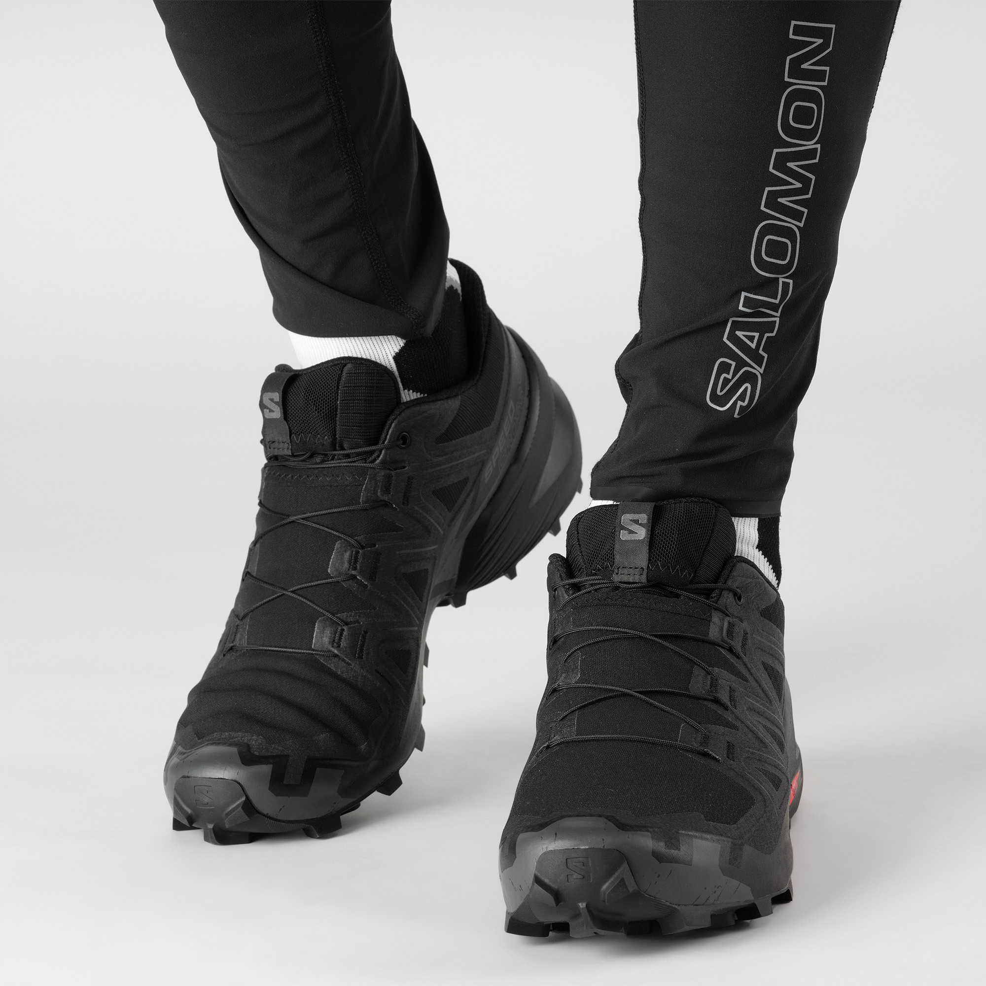 Salomon Speedcross 6 Wide Trail Running Shoes Black