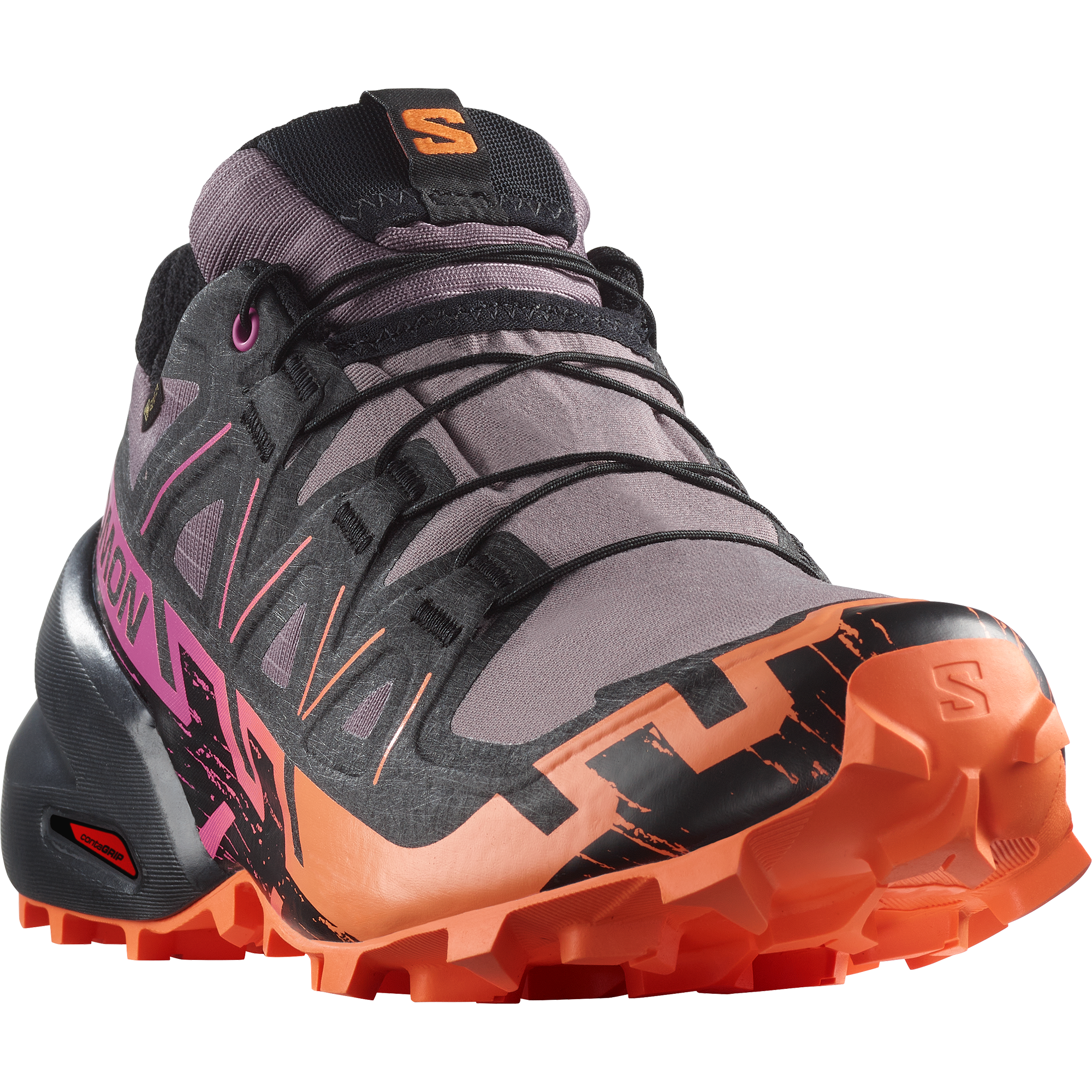 Salomon Speedcross 6 Gore-Tex Trail Running Shoes Womens Moonscape