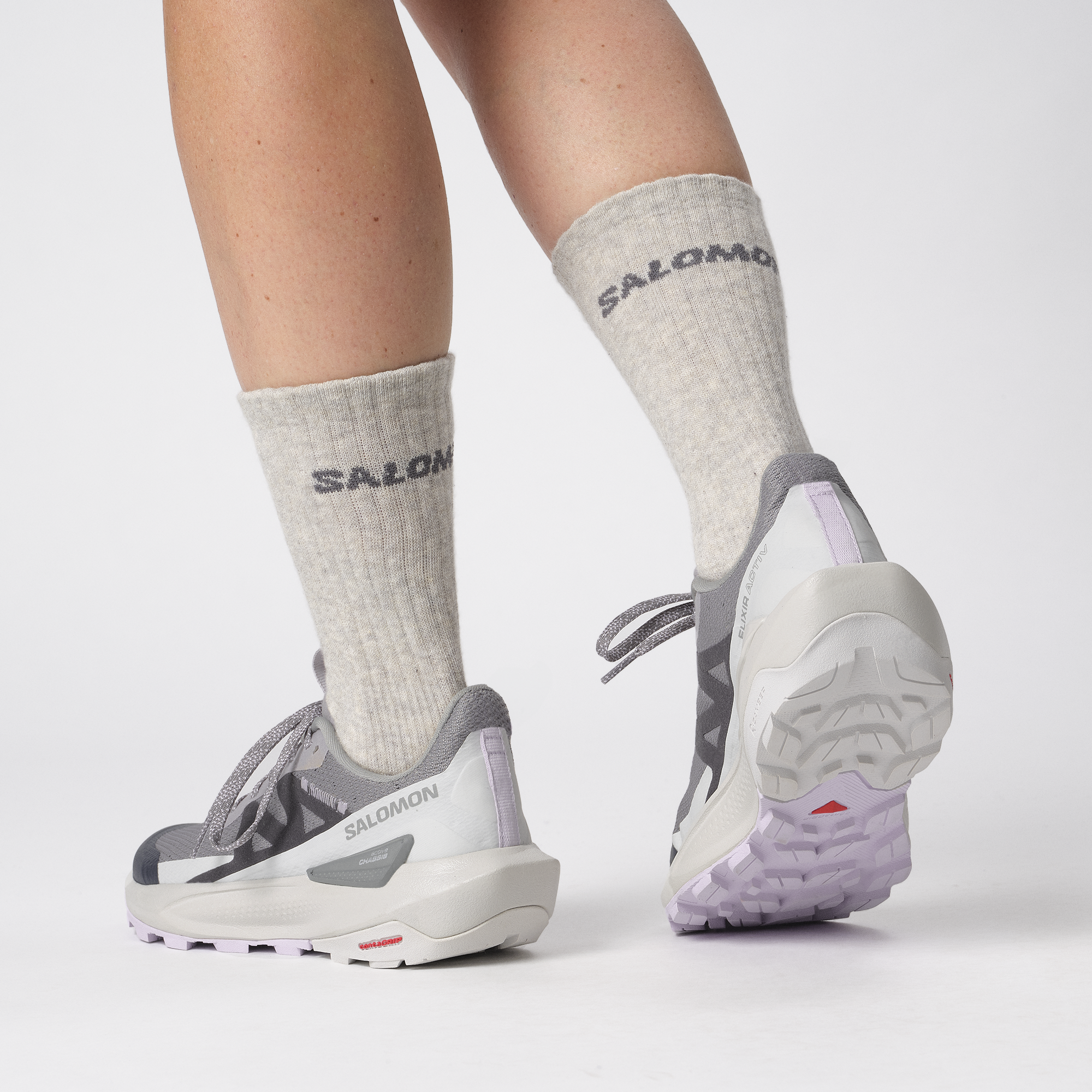 Salomon Elixir Activ Hiking Womens Sharkskin