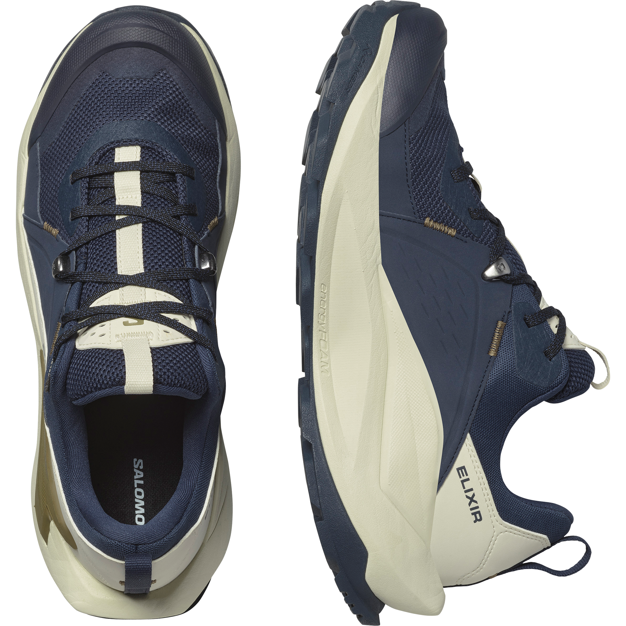 Salomon Elixir Gore-Tex Hiking & Backpacking Shoes Blue Nights