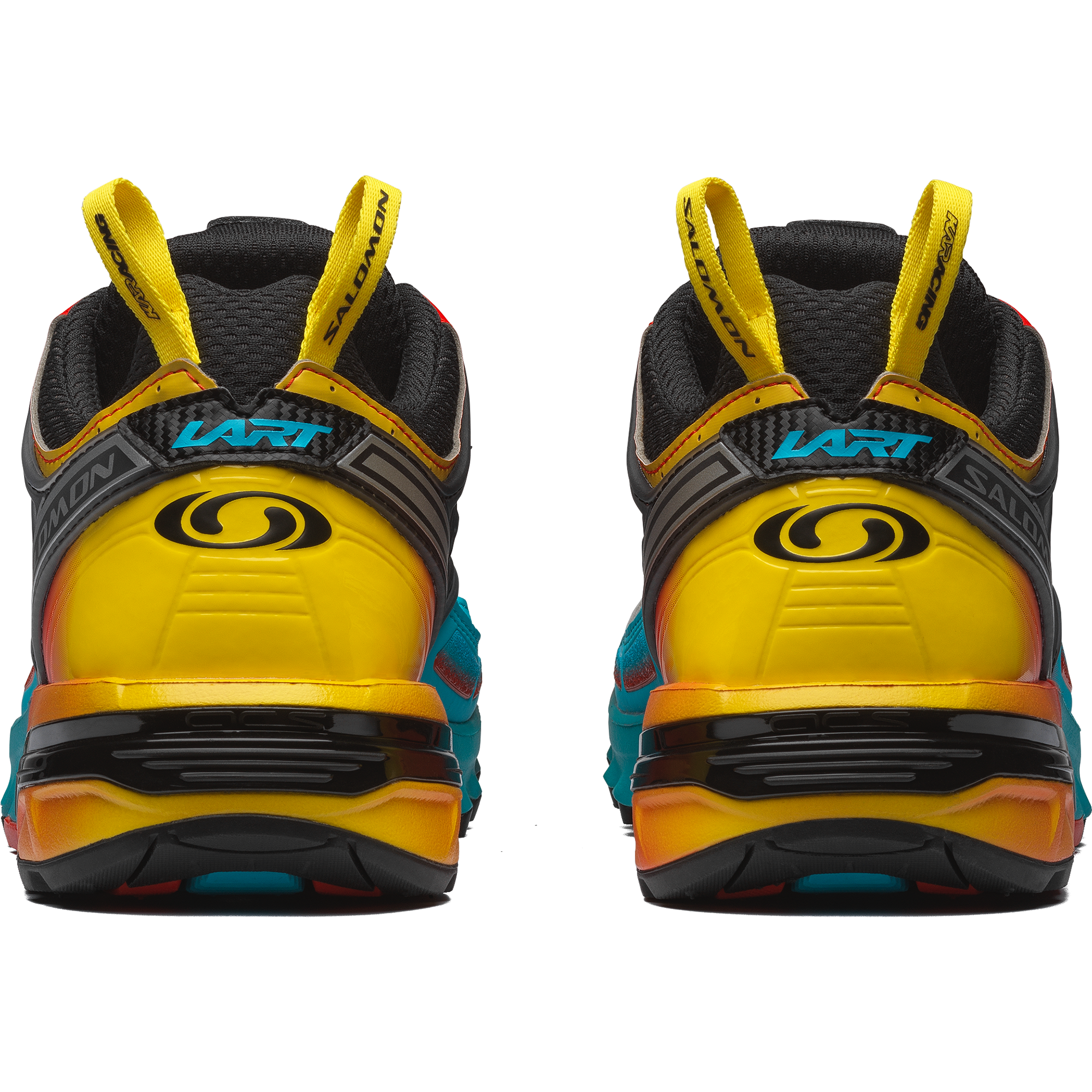 Salomon Acs Pro Lart De Lautomobile Intersections Fiery Red