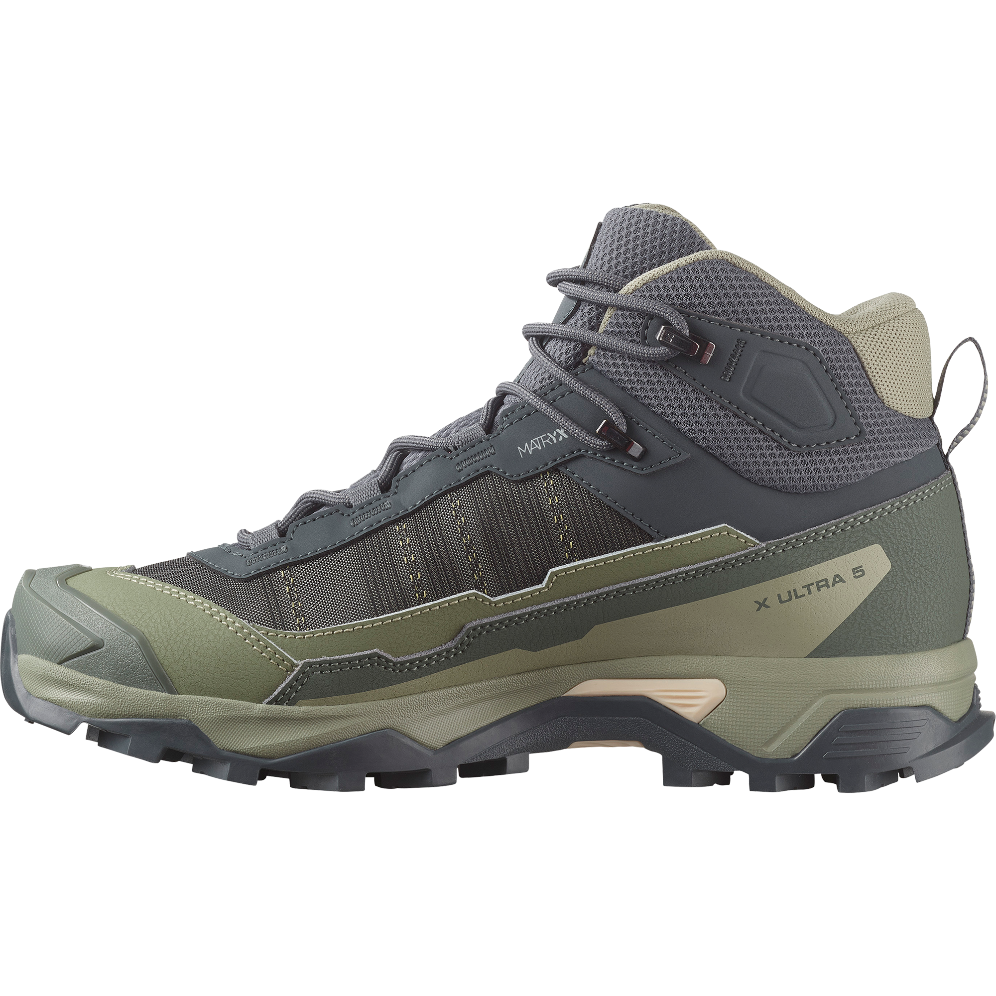 Salomon X Ultra 5 Mid Gore-Tex Hiking & Backpacking Shoes Womens Turbulence