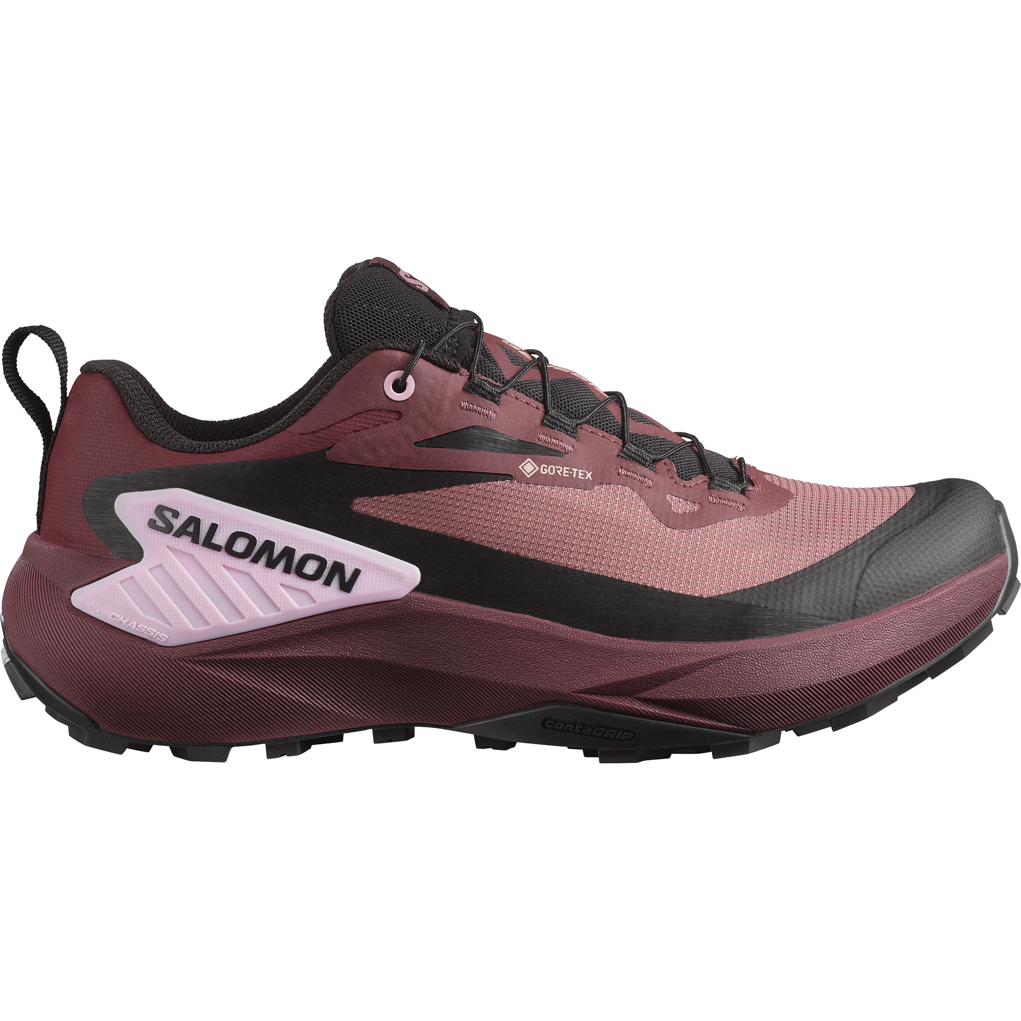 Salomon Genesis Gore-Tex Trail Running Womens Rose Taupe