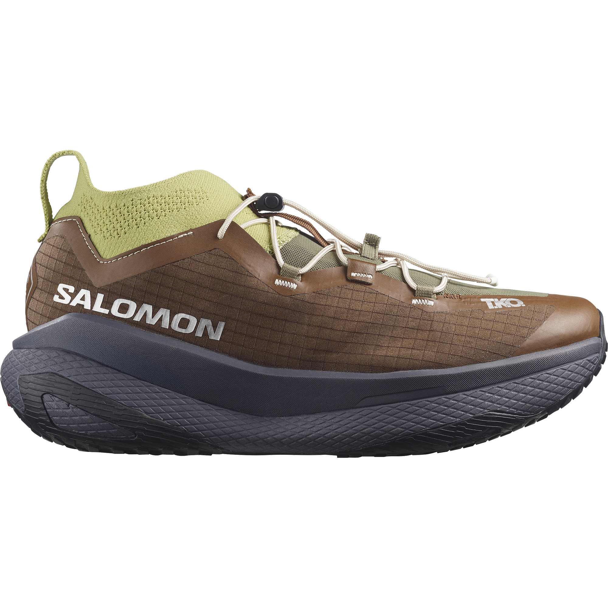 Salomon Grvl Concept Pas Normal Studios Gravel Running Shoes Dark Earth