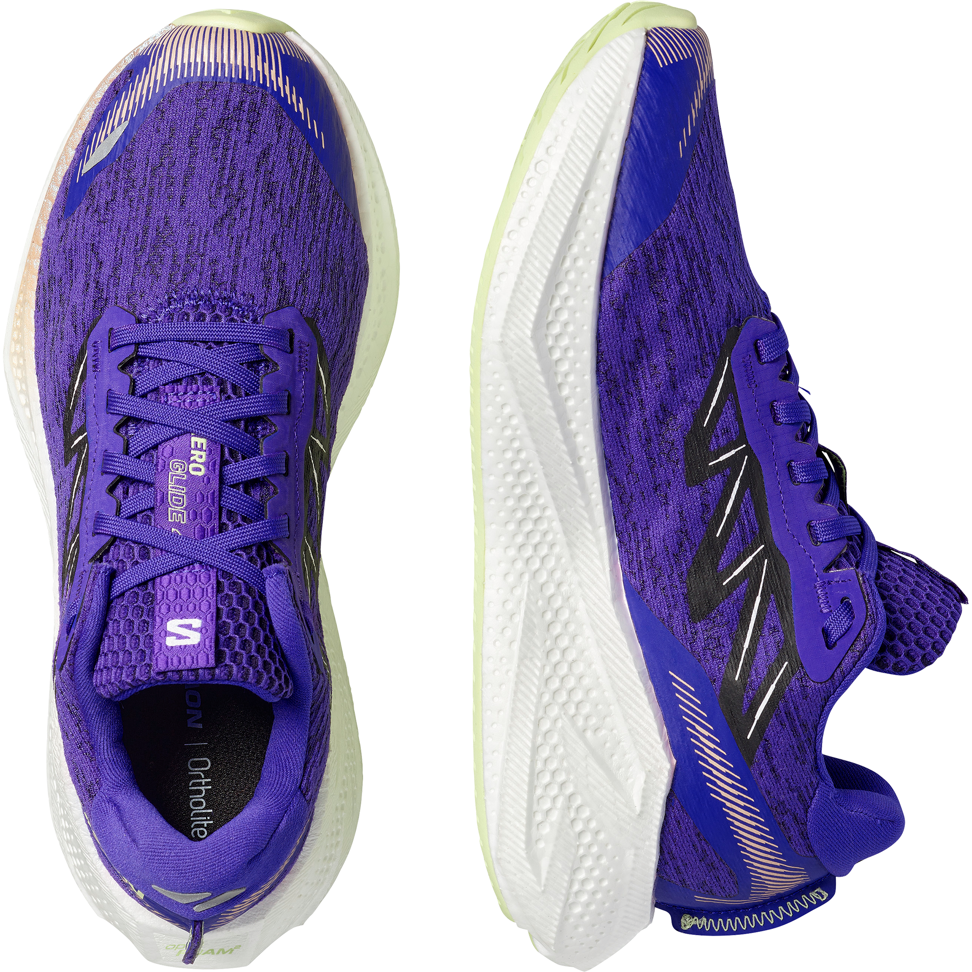 Salomon Aero Glide 4 Road Running Womens Deep Blue