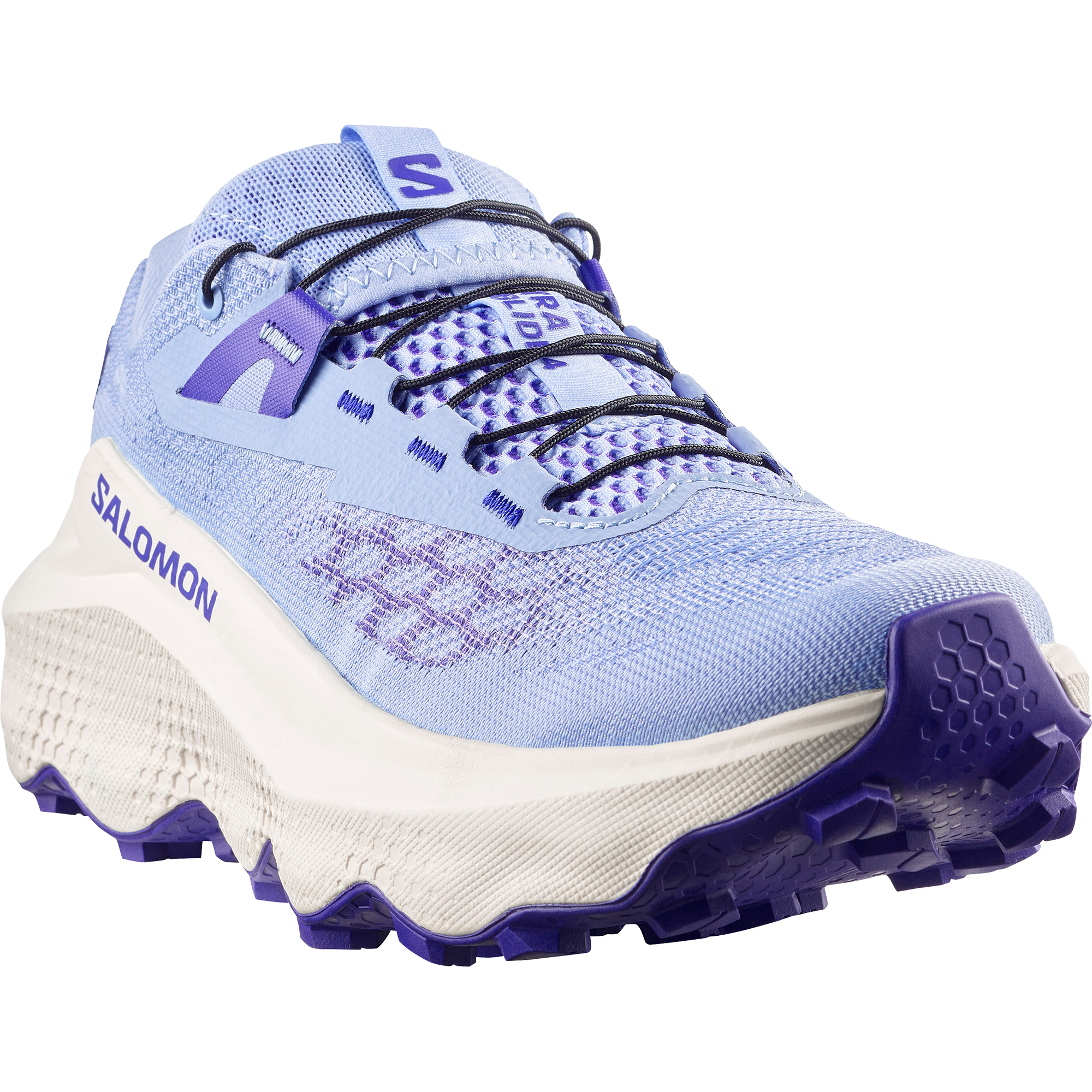 Salomon Ultra Glide 4 Trail Running Shoes Womens Brunnera Blue