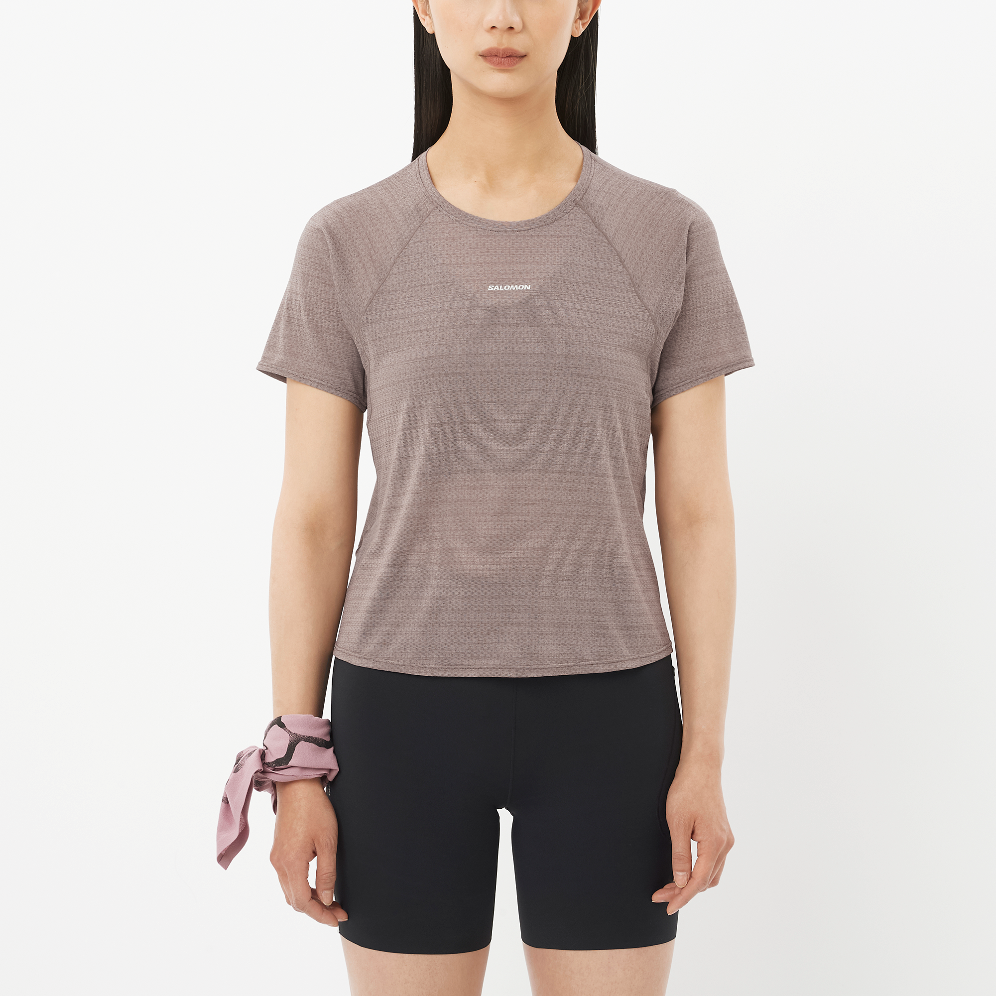 Salomon Shakeout Air Cropped Short Sleeve T-Shirt Women's