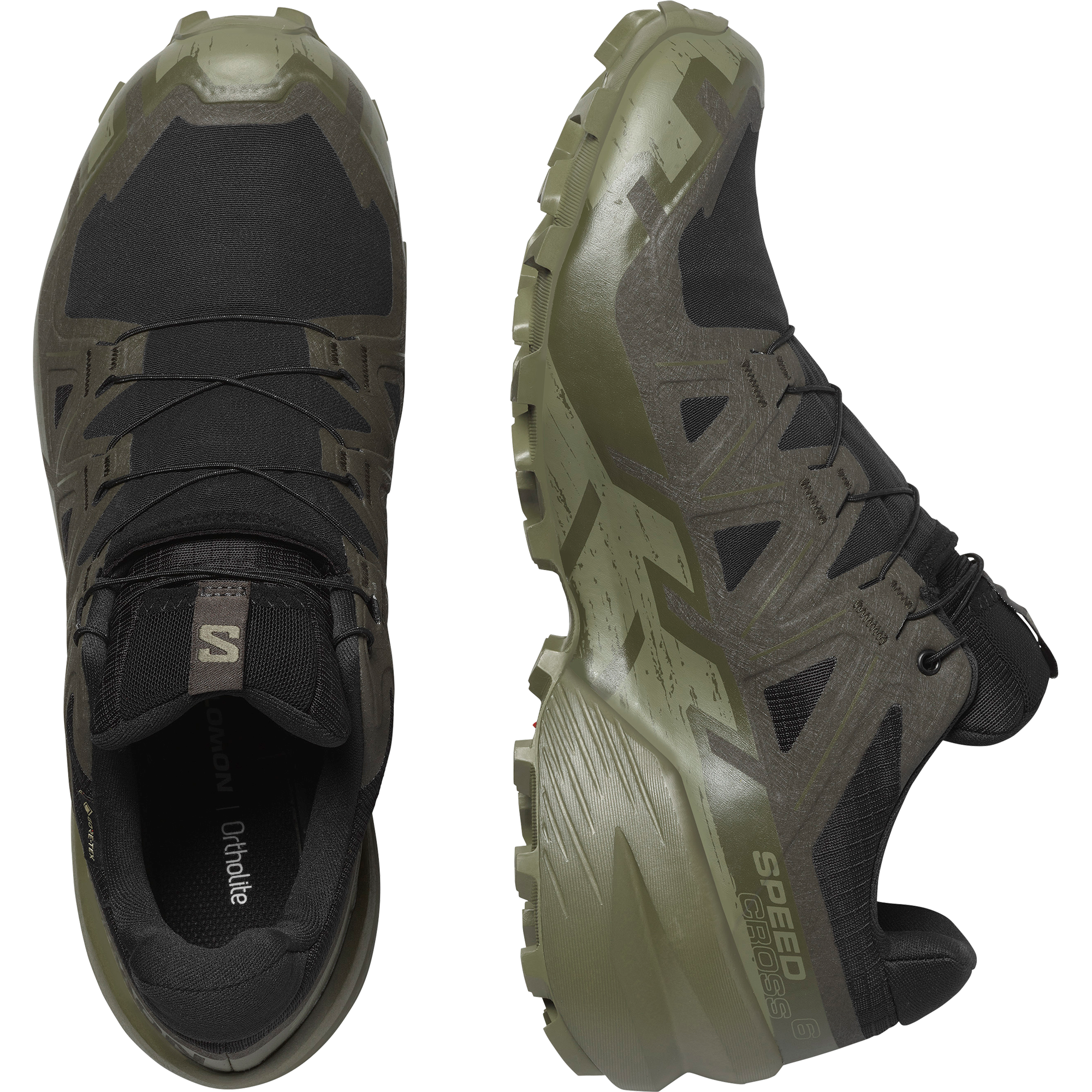Salomon Speedcross 6 Gore-Tex Trail Running Shoes Black