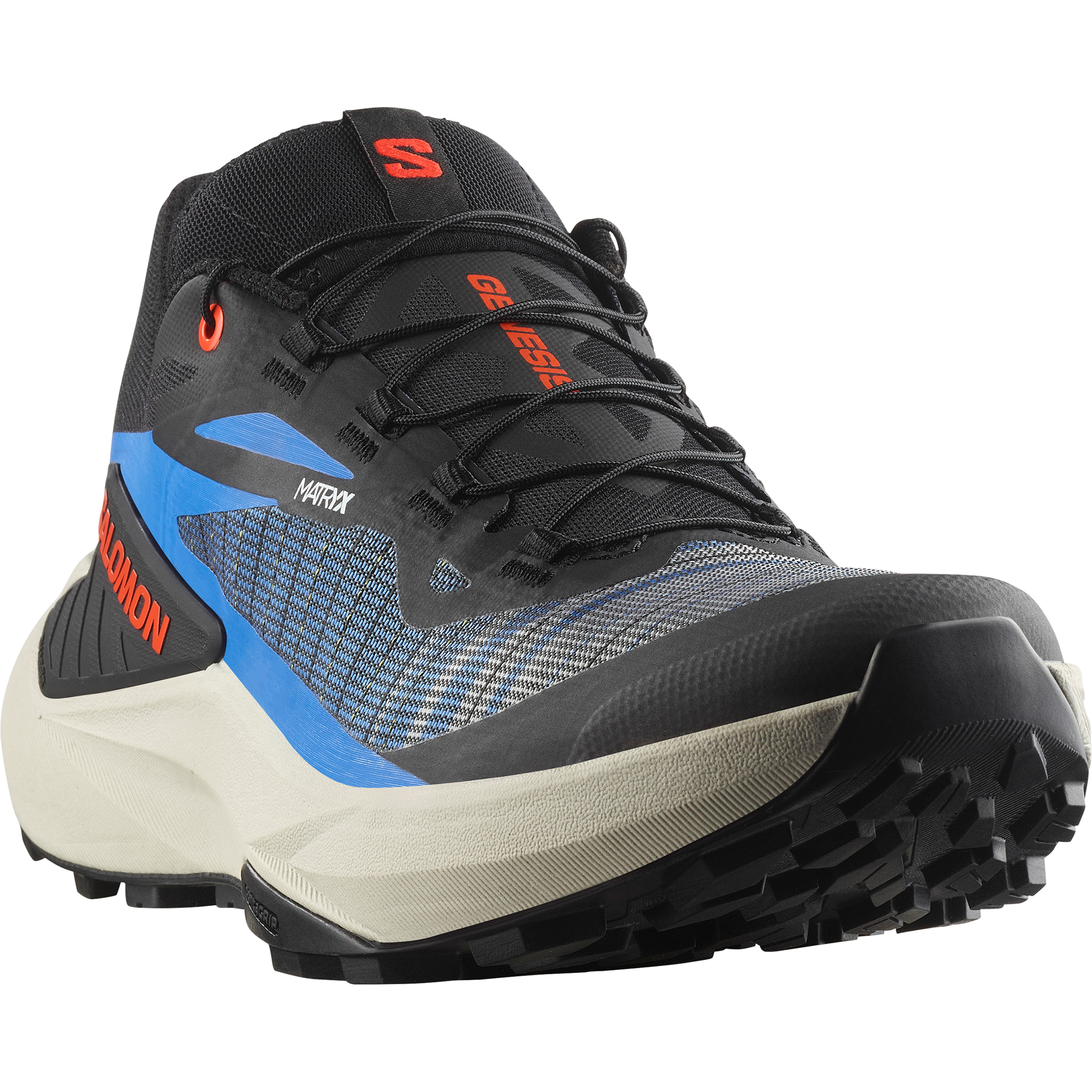 Salomon Genesis Trail Running Shoes Black