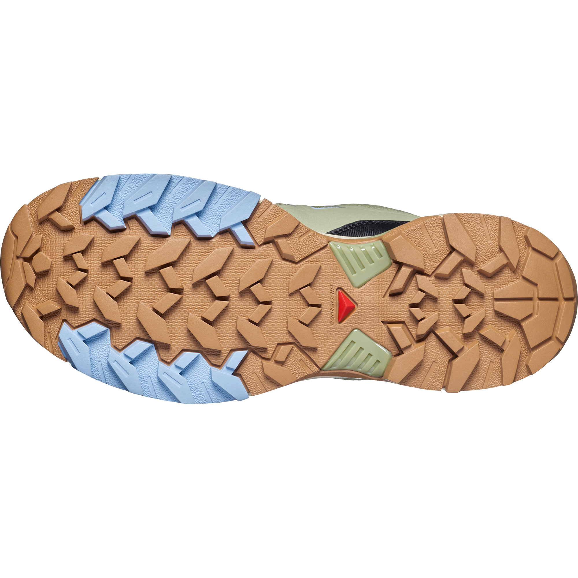 Salomon X Ultra 360 Edge Hiking & Backpacking Shoes Womens Deep Lichen Green