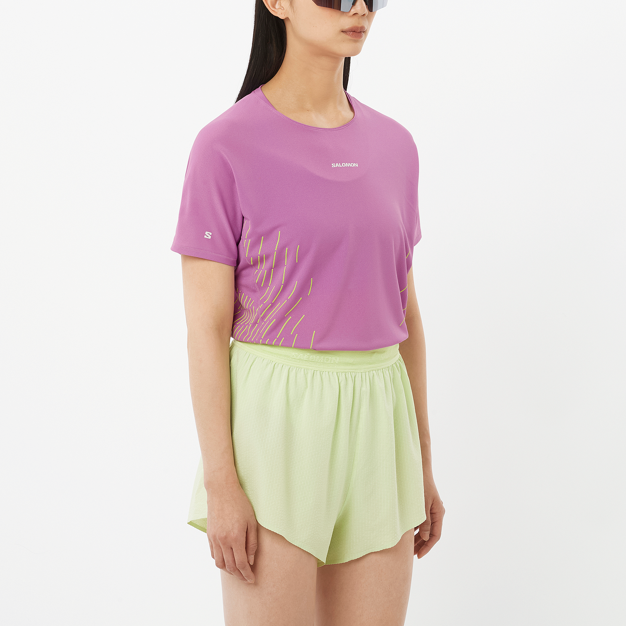 Salomon Sense Aero Graphic Short Sleeve T-Shirt Women's