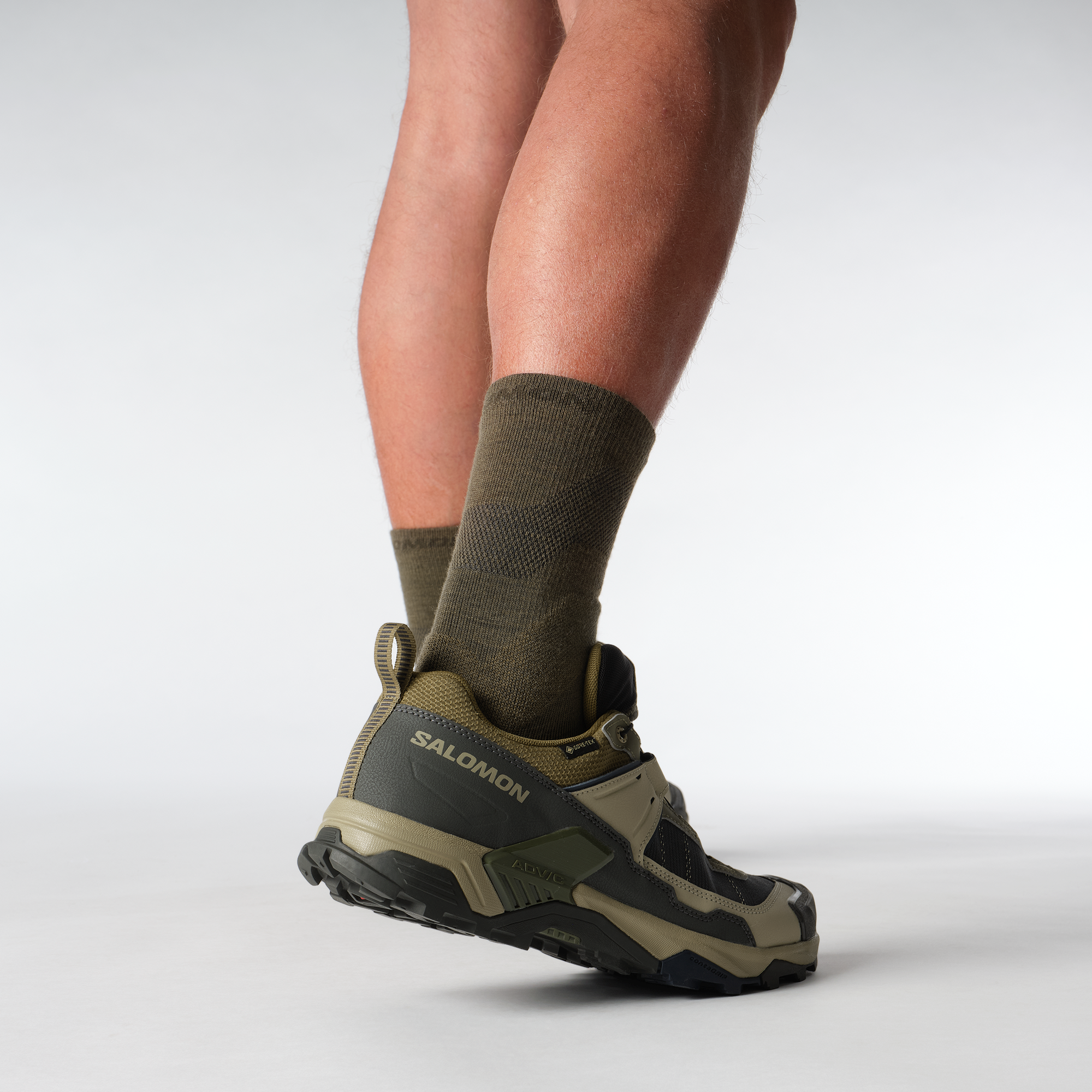 Salomon X Ultra 5 Gore-Tex Hiking & Backpacking Shoes Martini Olive