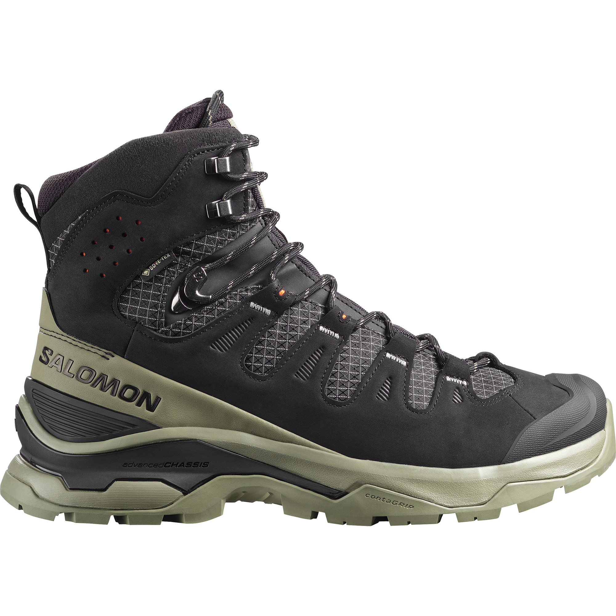 Salomon Quest 5 Gore Tex Hiking & Backpacking Shoes Black