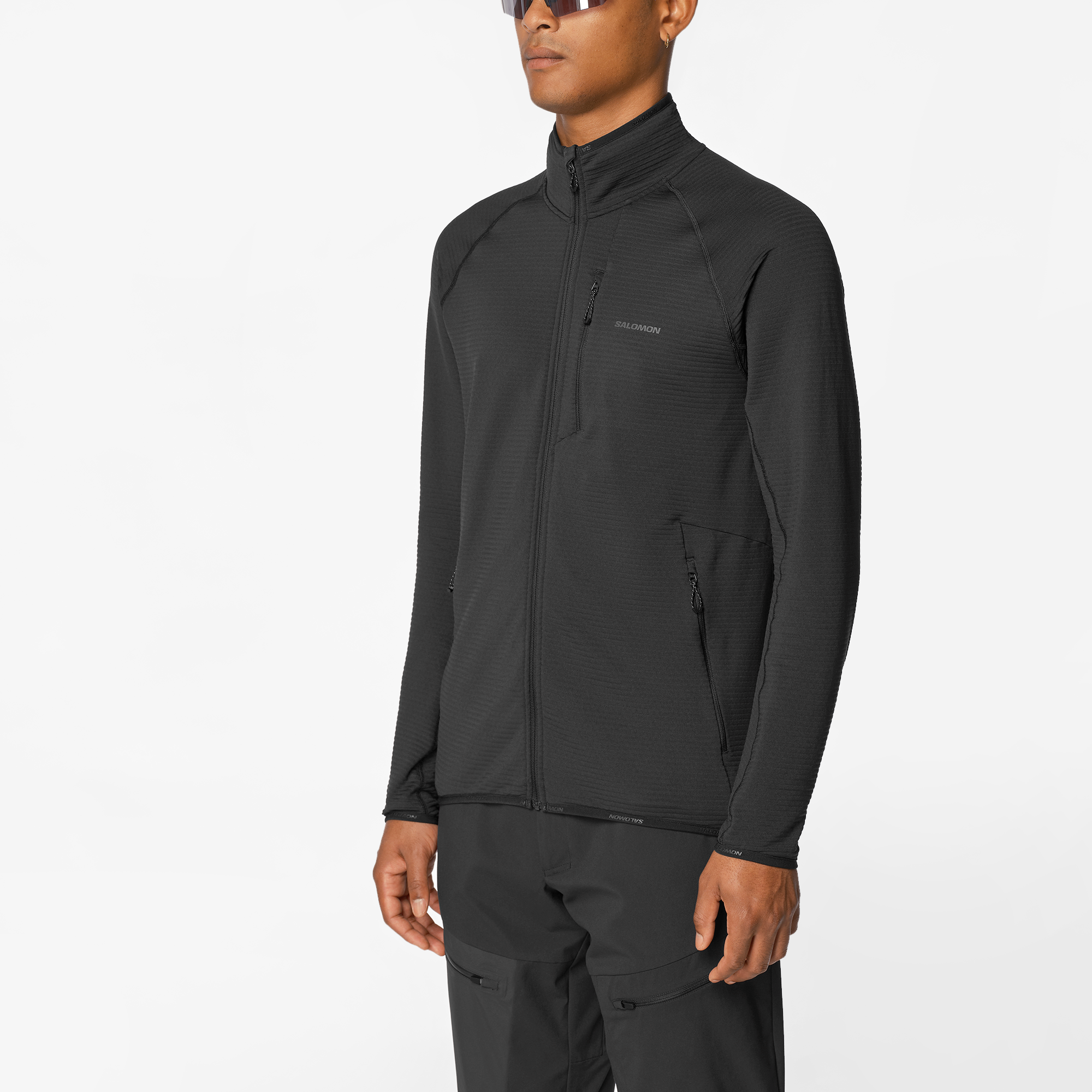 Salomon Essential Lightwarm Full Zip Midlayer Jacket