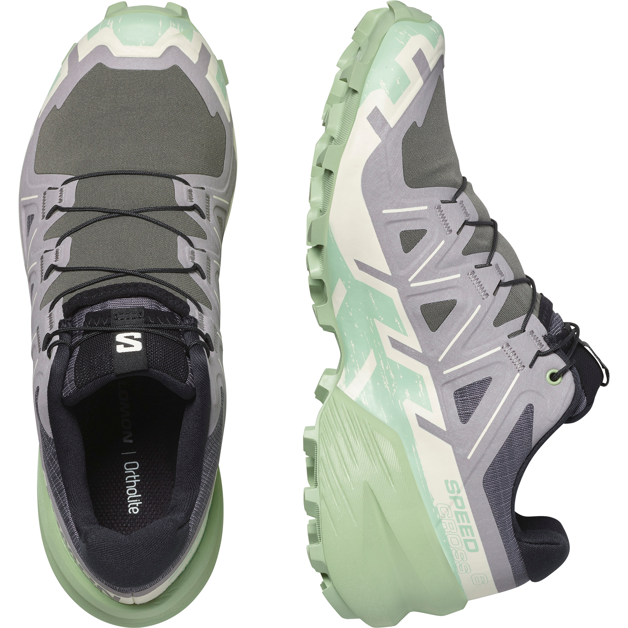 Salomon Speedcross 6 Trail Running Shoes Womens Castlerock