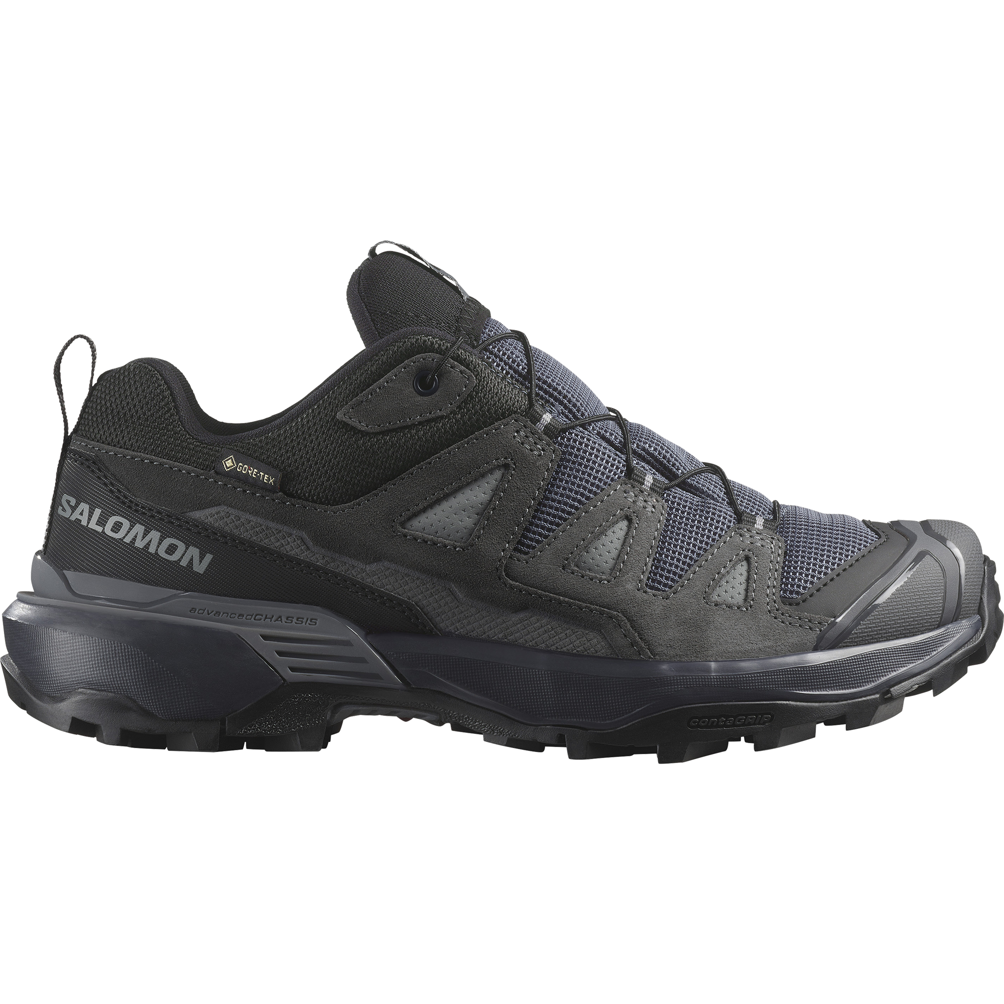 Salomon X Ultra 360 Leather Gore-Tex Hiking & Backpacking Shoes Womens Turbulence
