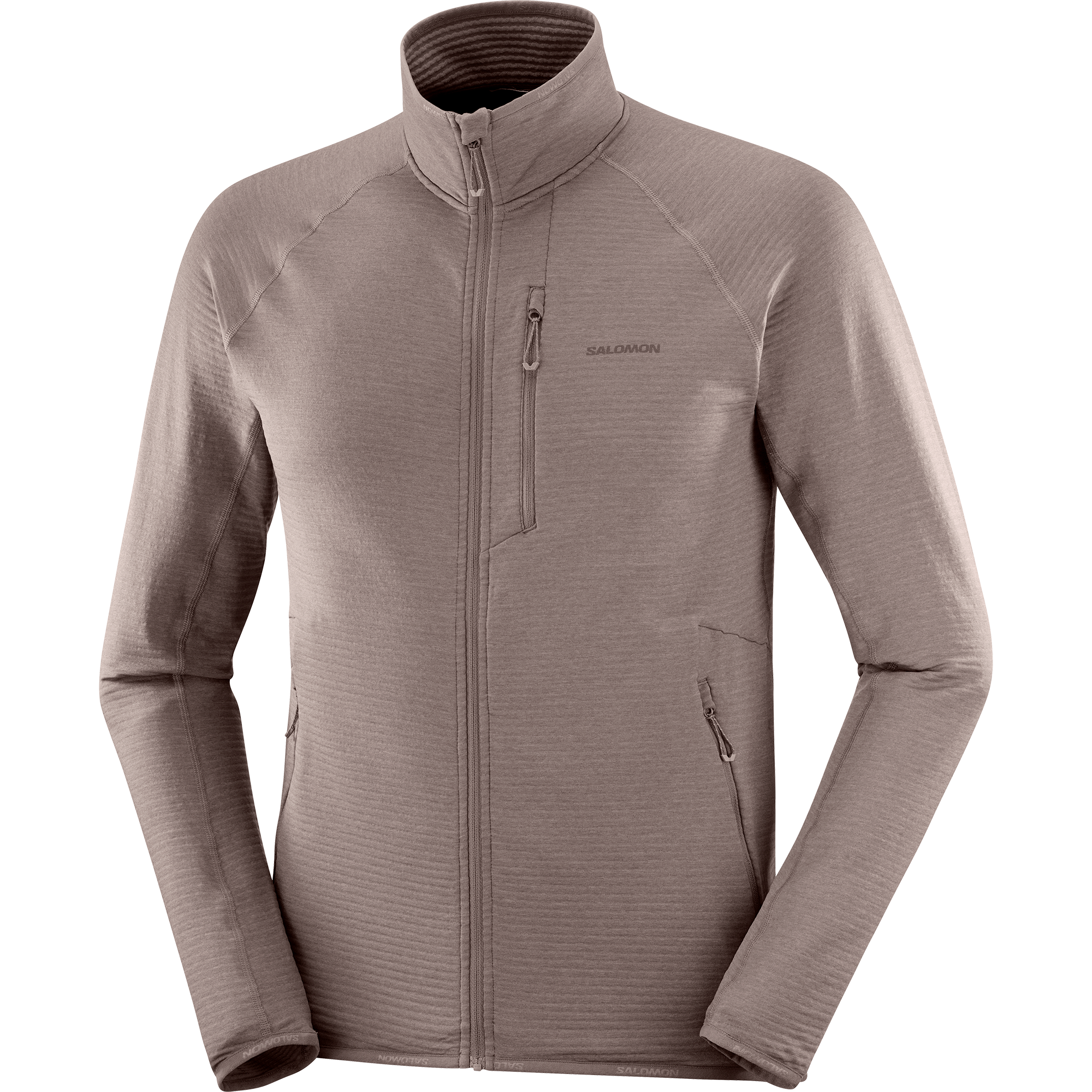 Salomon Essential Lightwarm Full Zip Midlayer Jacket