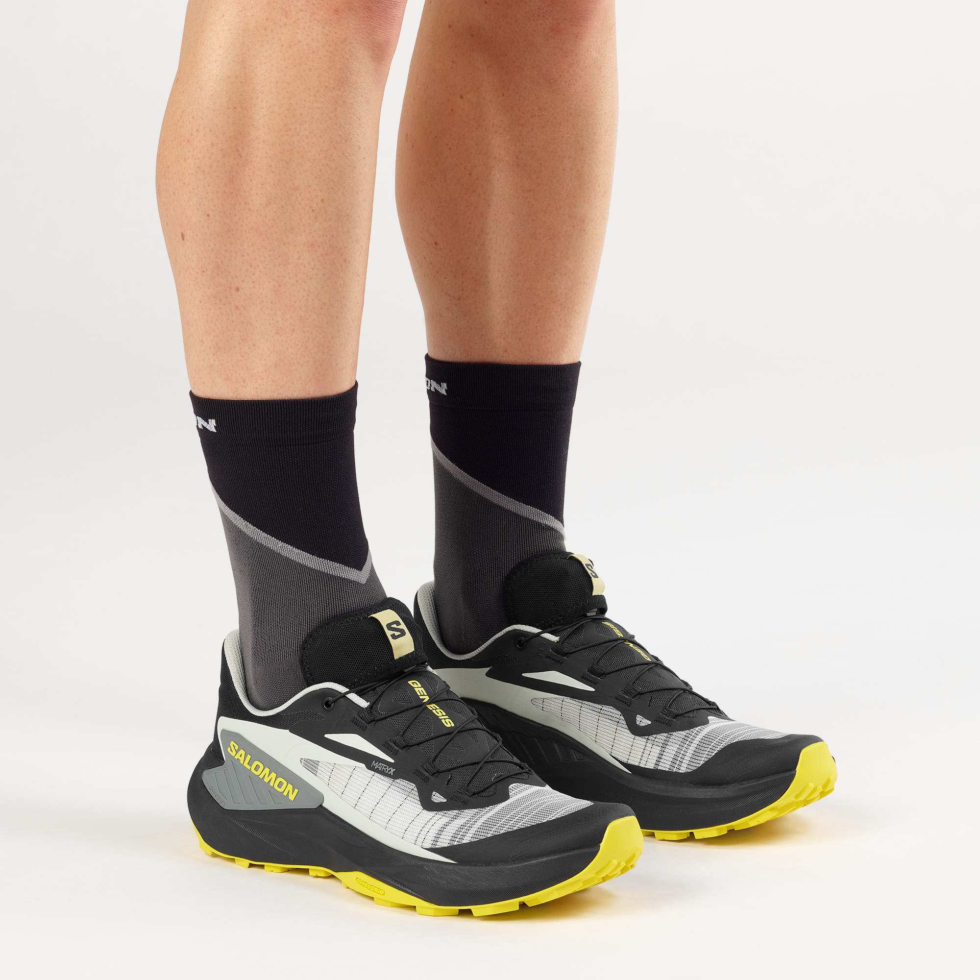 Salomon Genesis Trail Running Shoes Black
