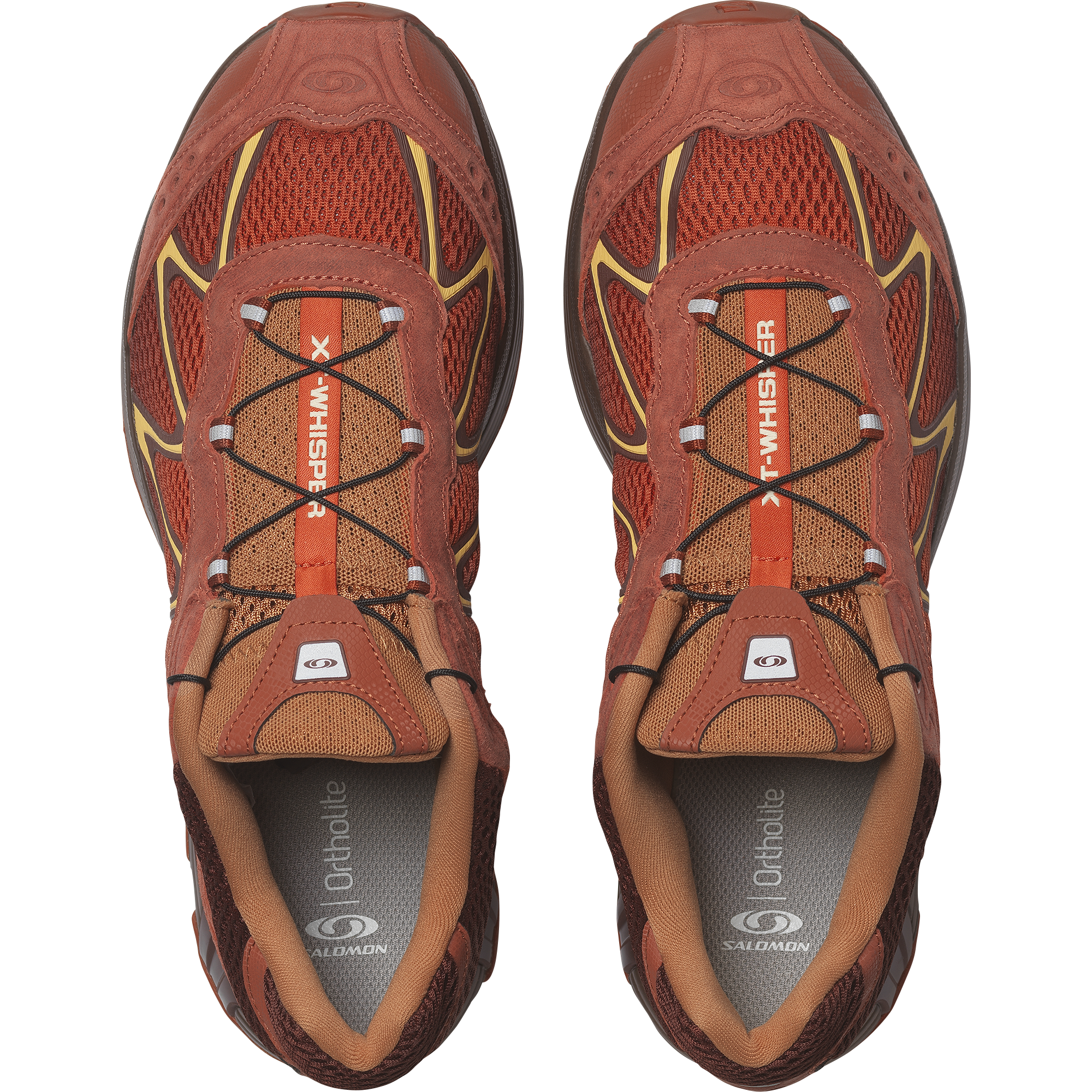 Salomon Xt-Whisper Red Ashes Sneakers Pecan Brown