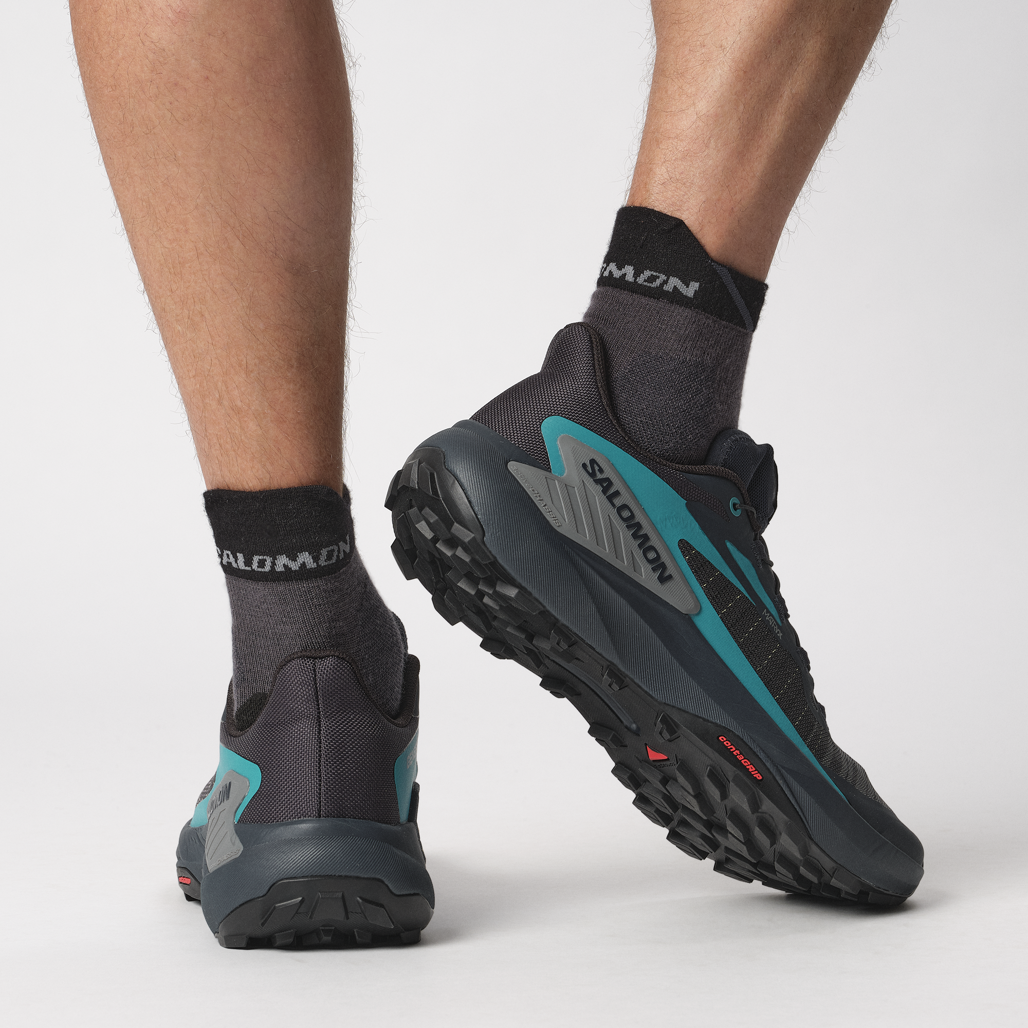 Salomon Genesis Trail Running Shoes Carbon
