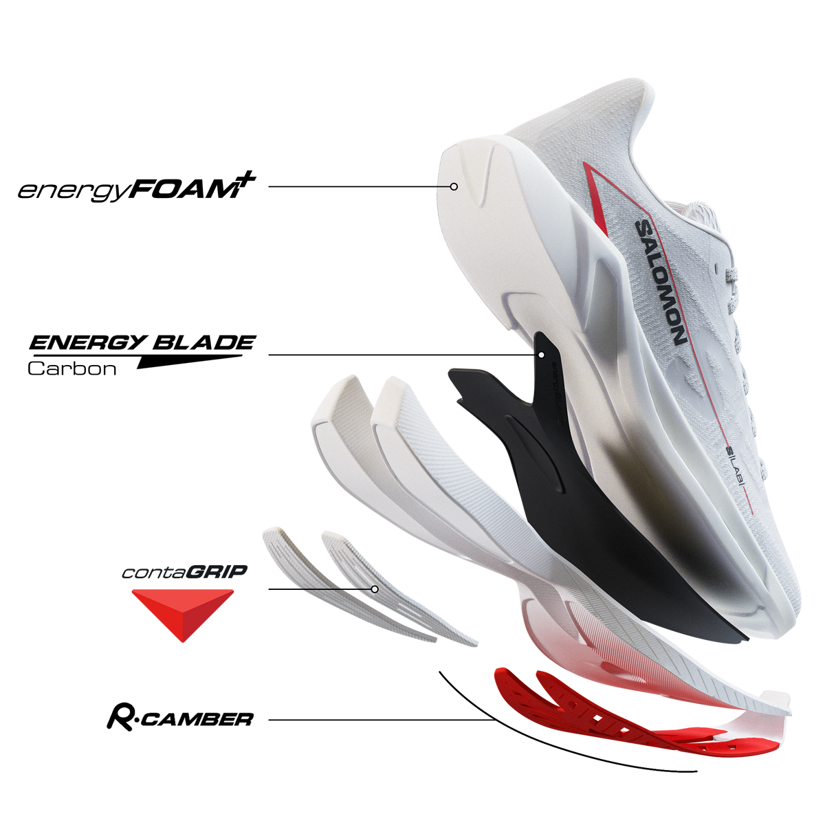 Salomon S/Lab Spectur Road Running Shoes White