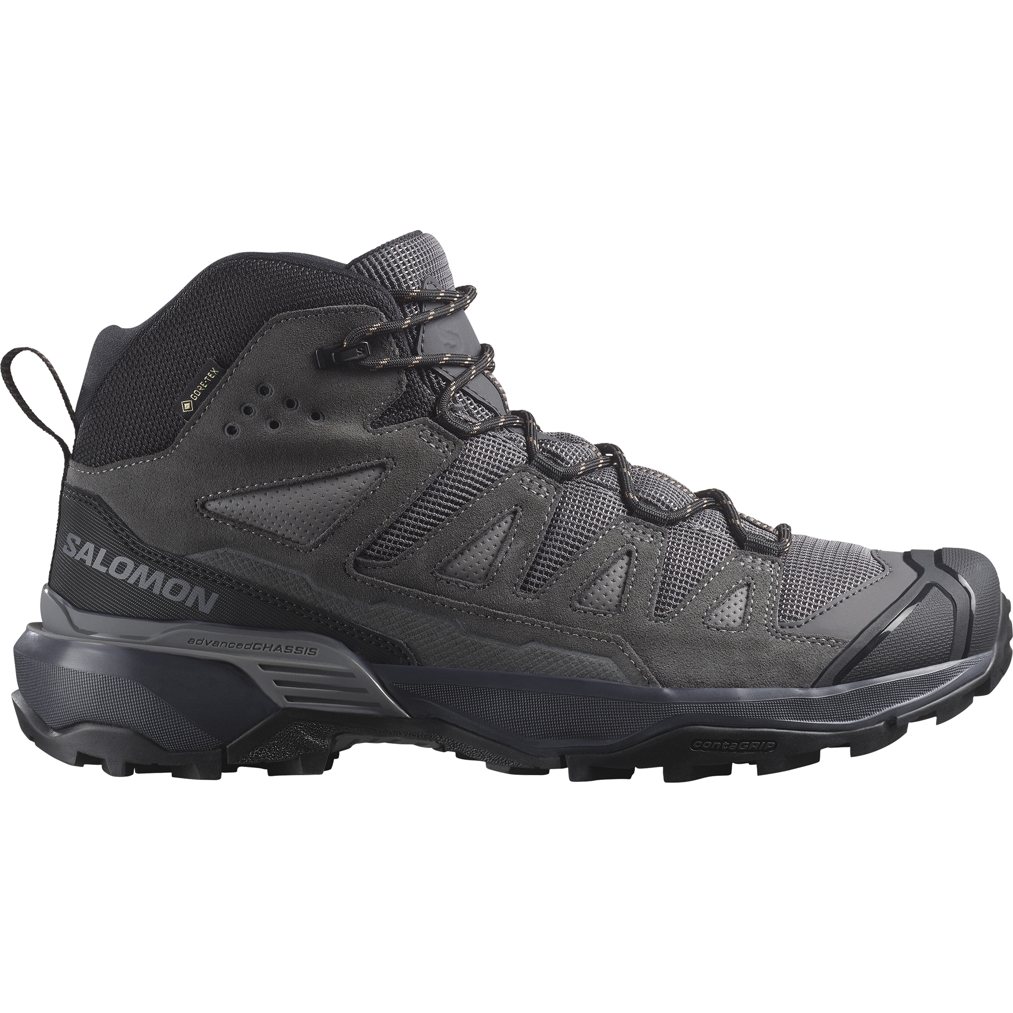 Salomon X Ultra 360 Leather Mid Gore-Tex Hiking & Backpacking Shoes Castlerock