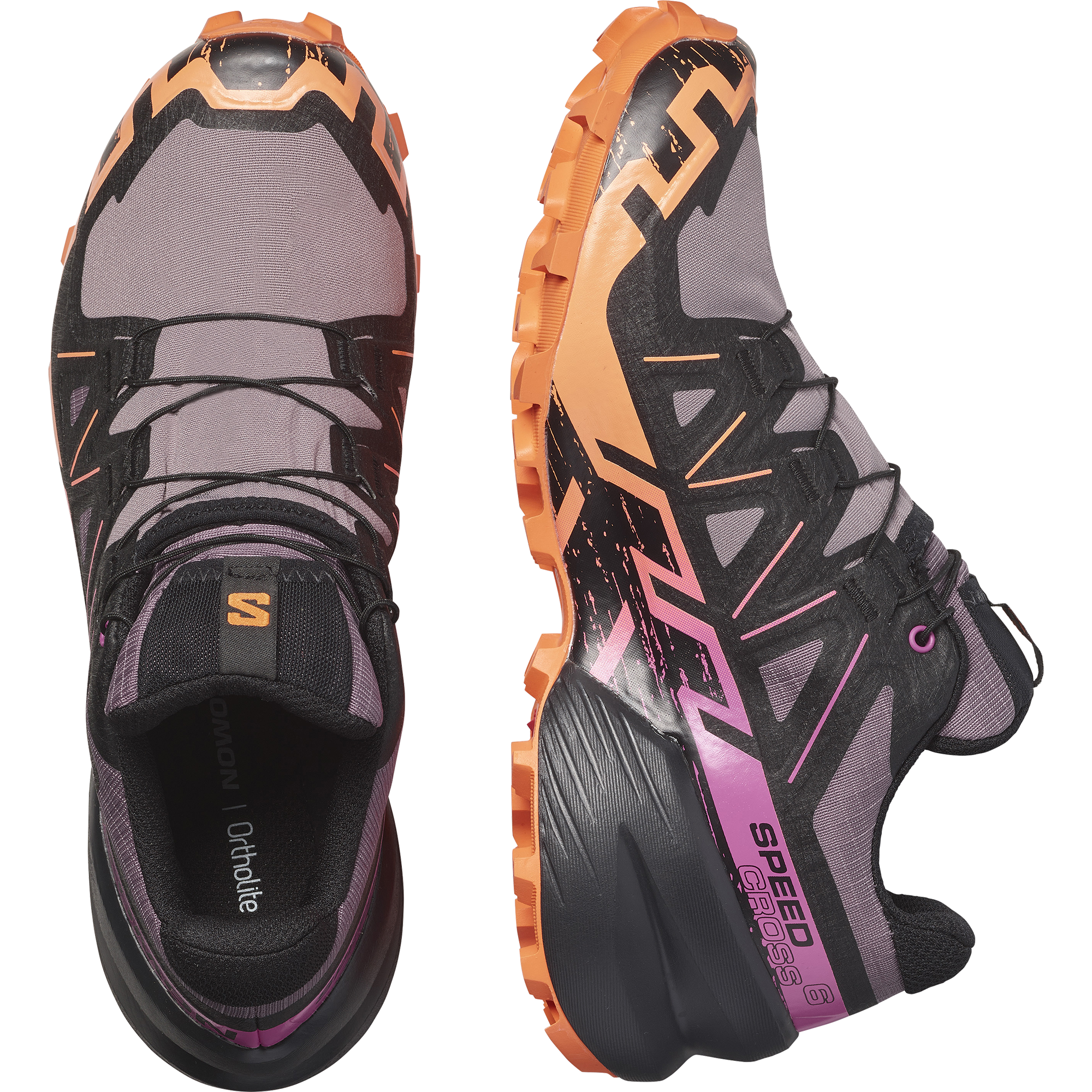 Salomon Speedcross 6 Gore-Tex Trail Running Shoes Womens Moonscape