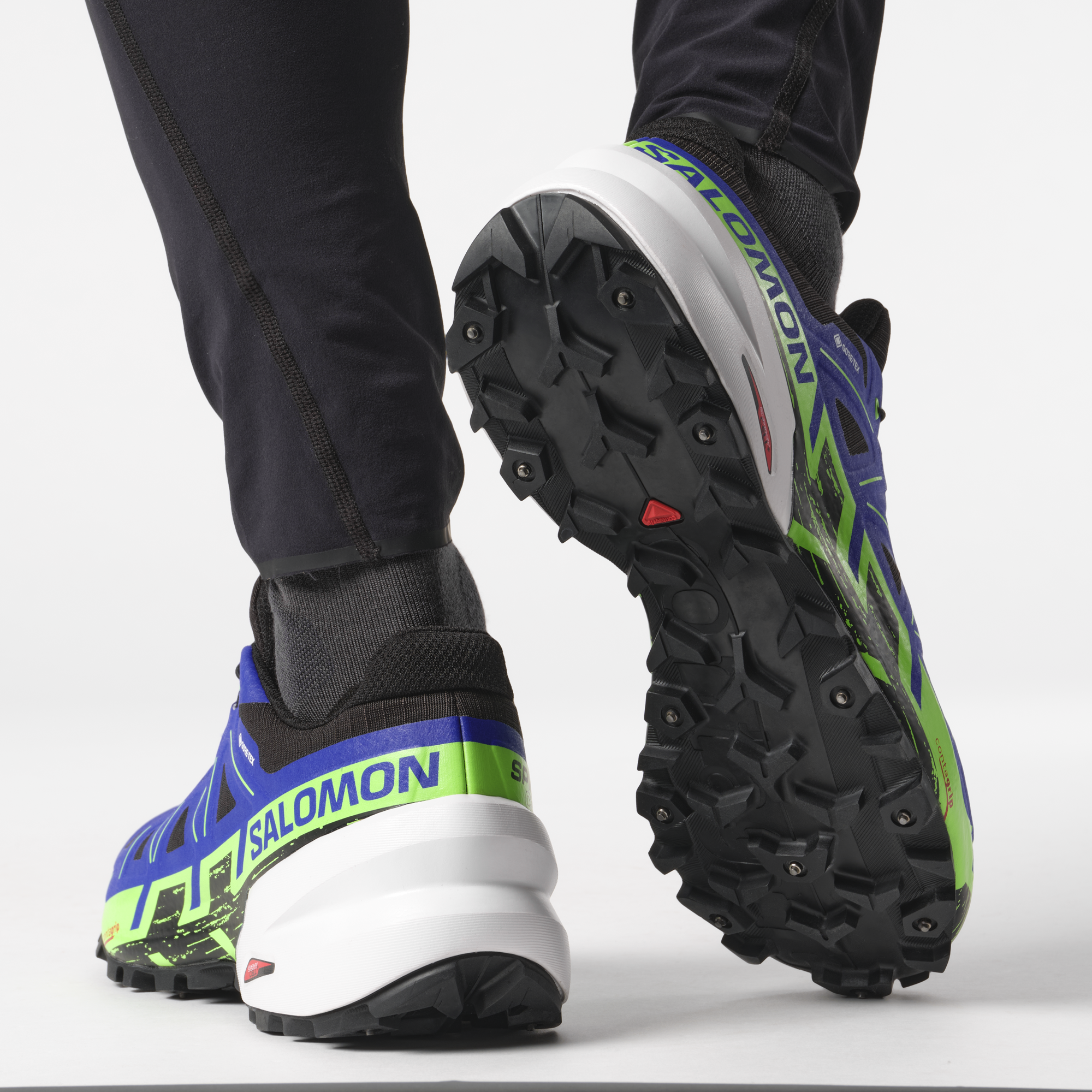 Salomon Spikecross 6 Gore-Tex Trail Running Shoes Black