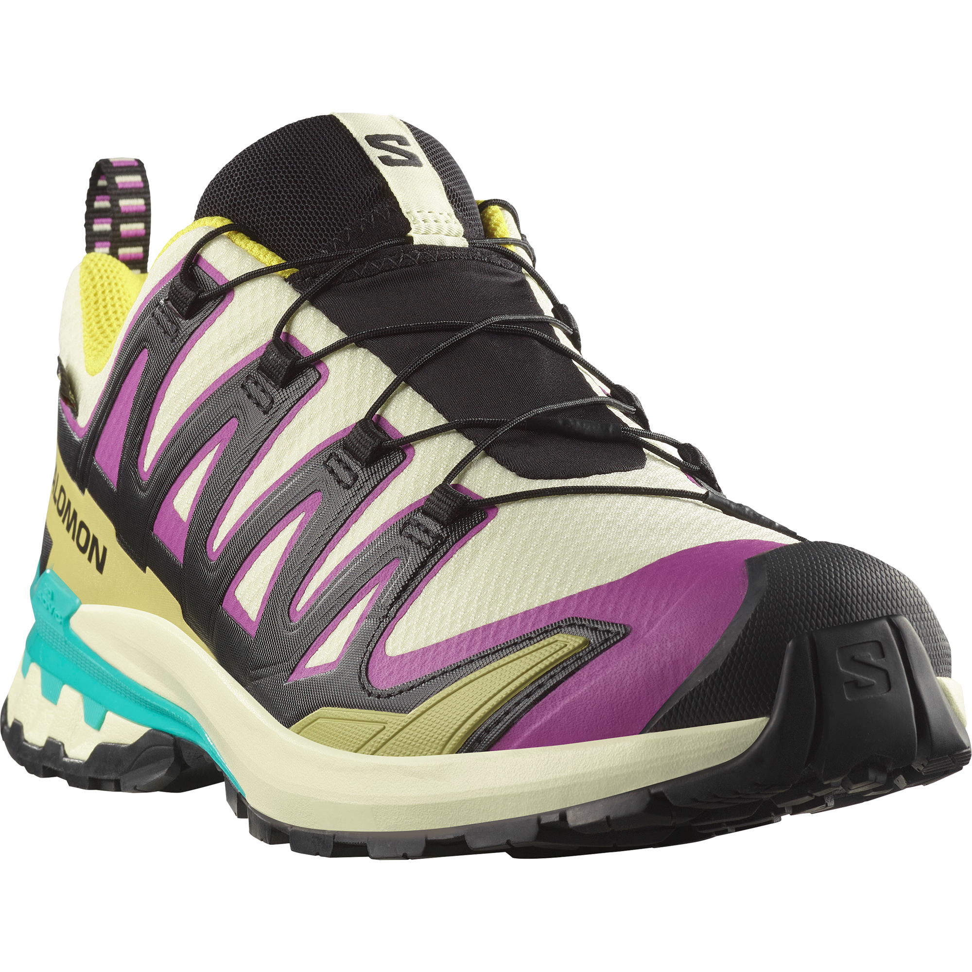 Salomon Xa Pro 3D V9 Gore-Tex Trail Running Shoes Transparent Yellow