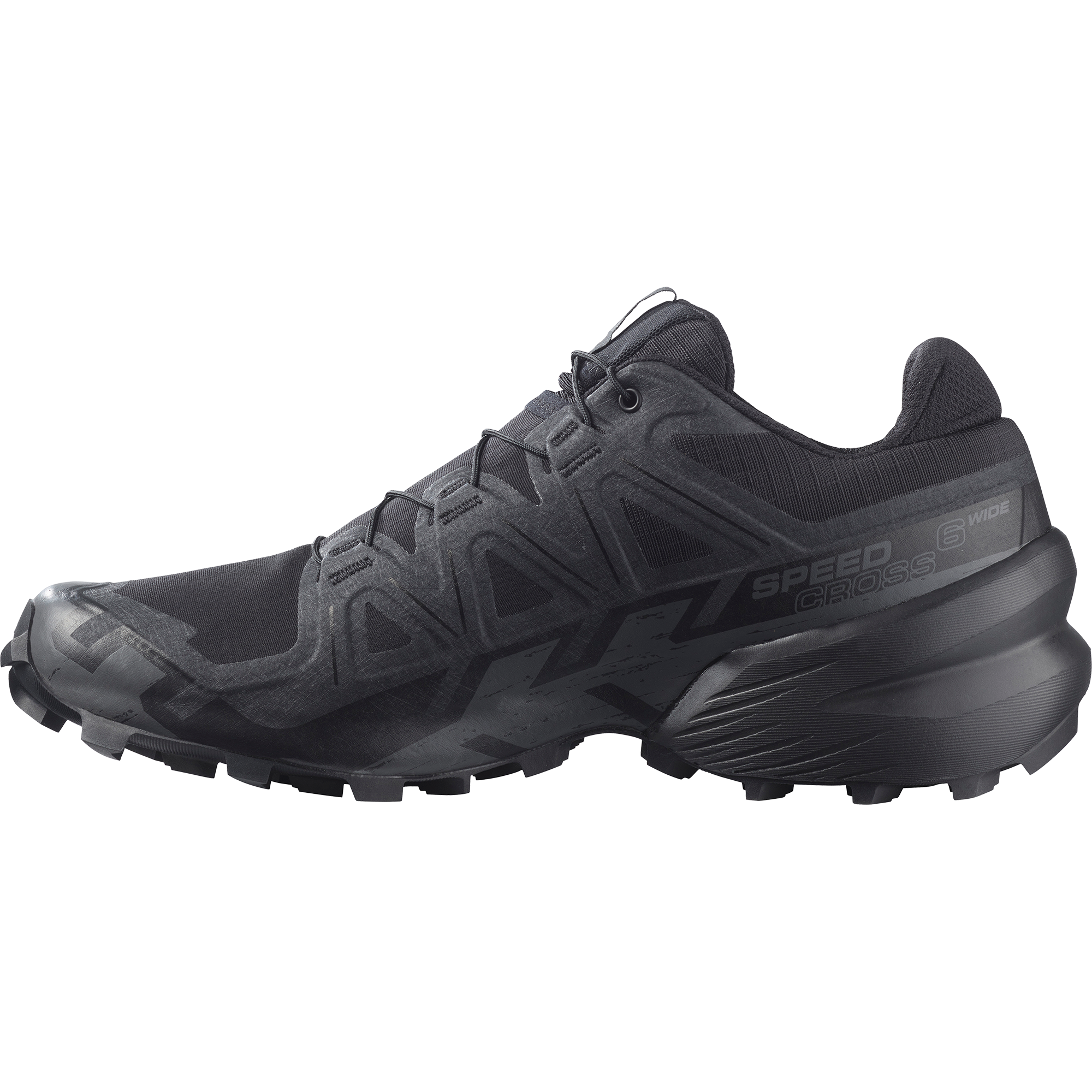 Salomon Speedcross 6 Wide Trail Running Shoes Black
