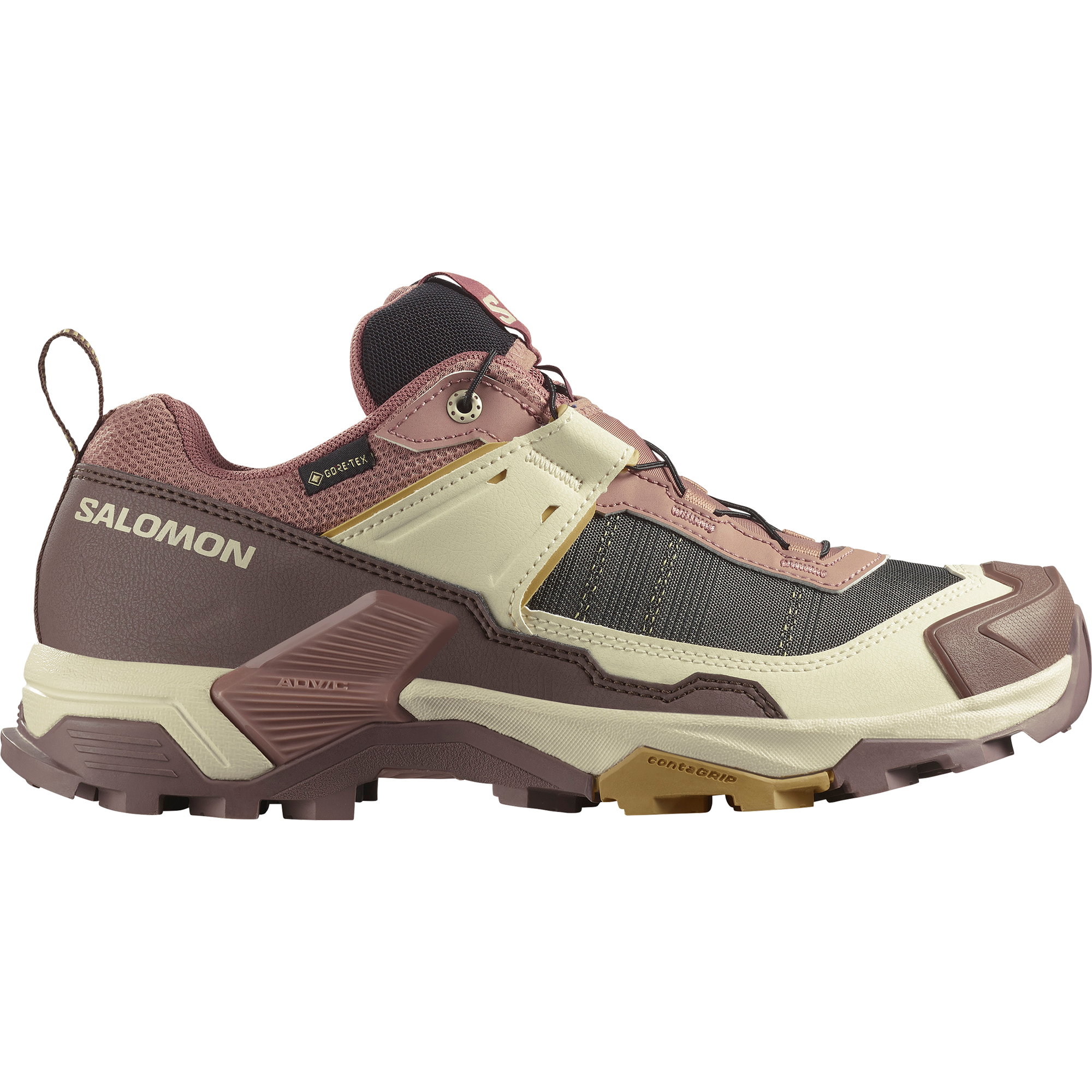 Salomon X Ultra 5 Gore-Tex Hiking Womens Burlwood