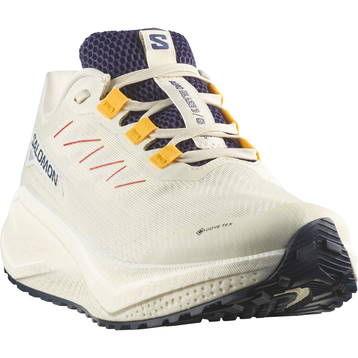 Salomon Aero Blaze 3 Grvl Gore-Tex Gravel Running Shoes Vanilla Ice