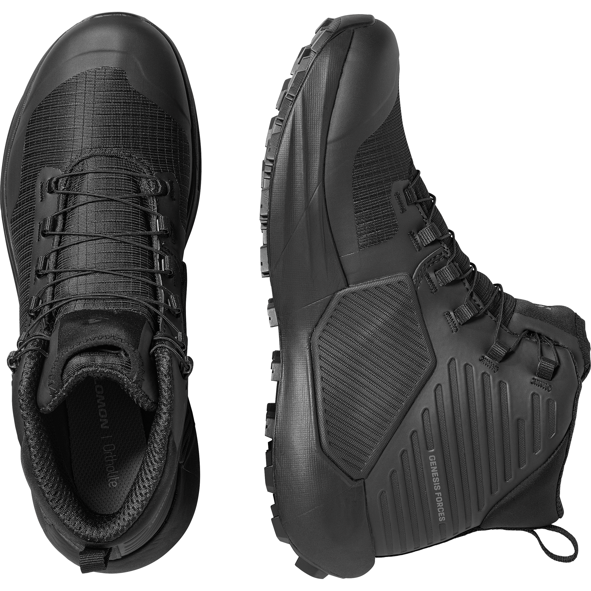 Salomon Genesis Forces Mid Forces Shoes Black