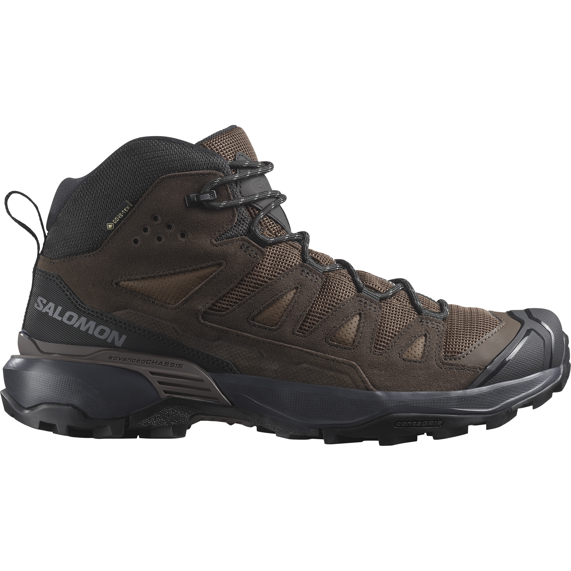 Salomon X Ultra 360 Leather Mid Gore-Tex Hiking Dark Earth